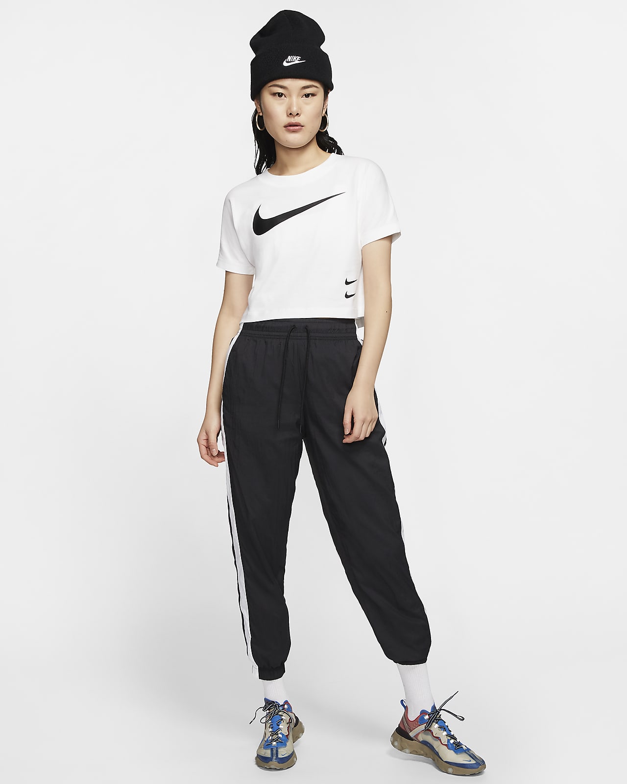 T-Shirt Nike Sportswear Swoosh Mulher CJ3764-100