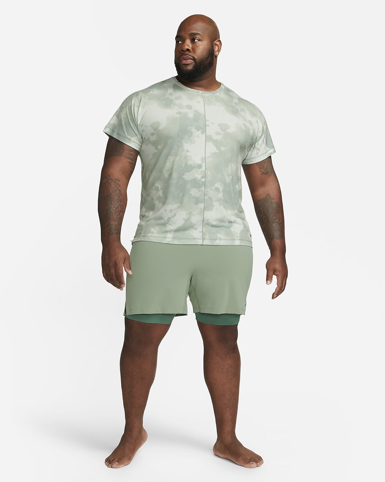 Nike Hypercool Dri-fit Camo T-shirt in Green for Men