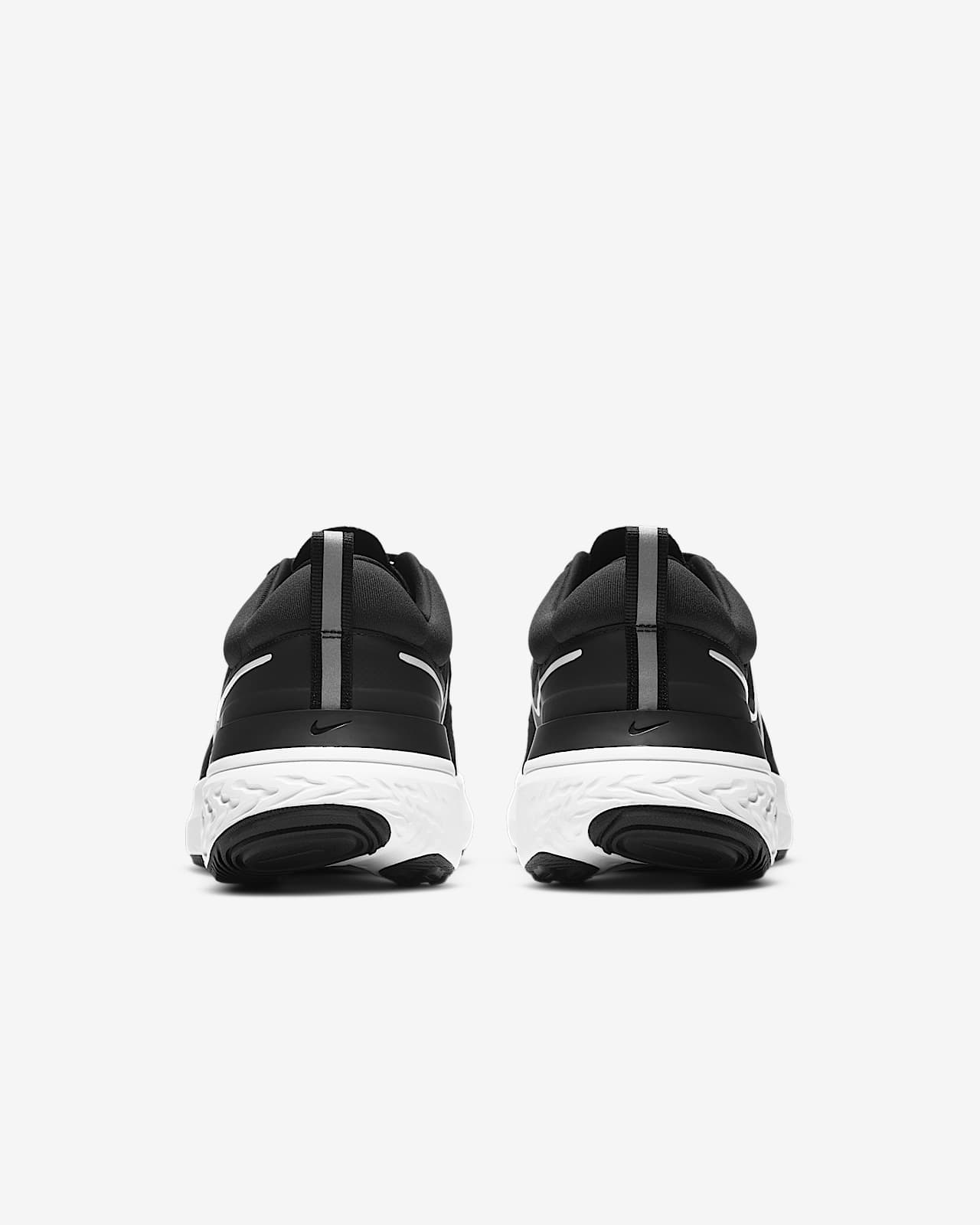 nike react grey black