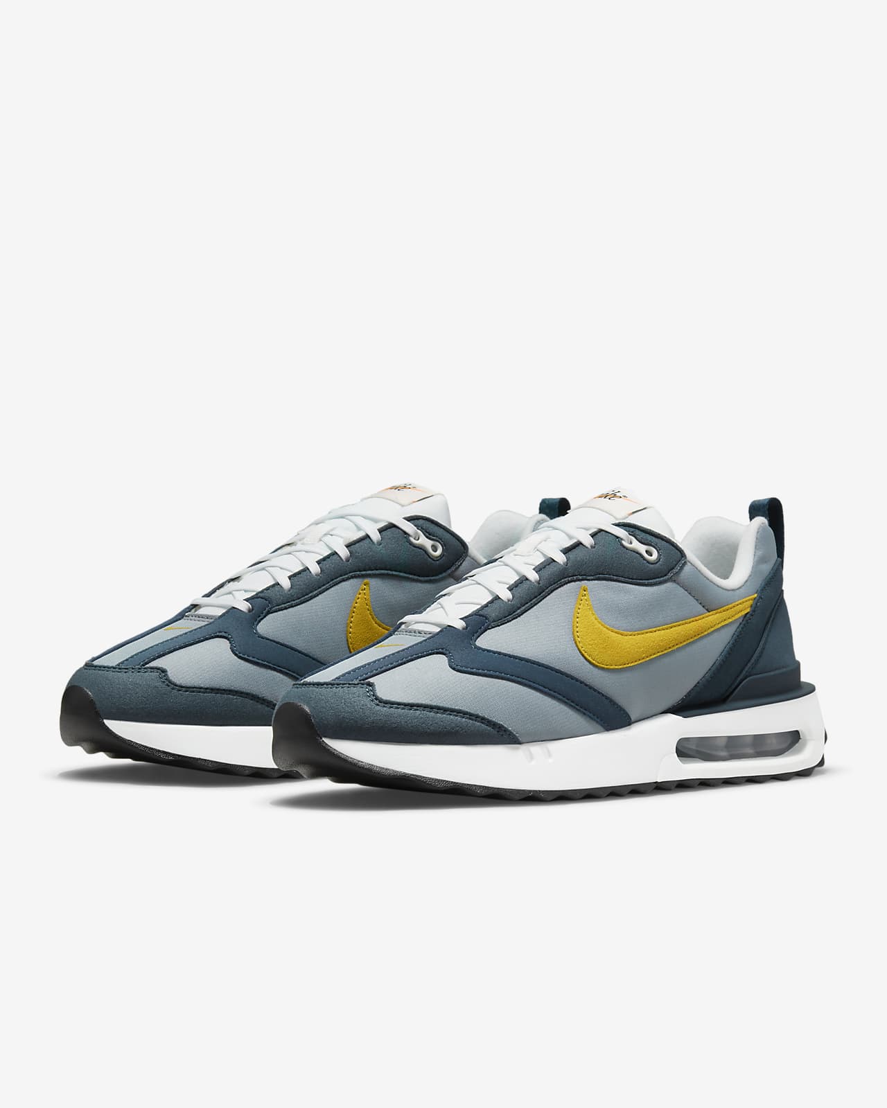 nike air grey and yellow