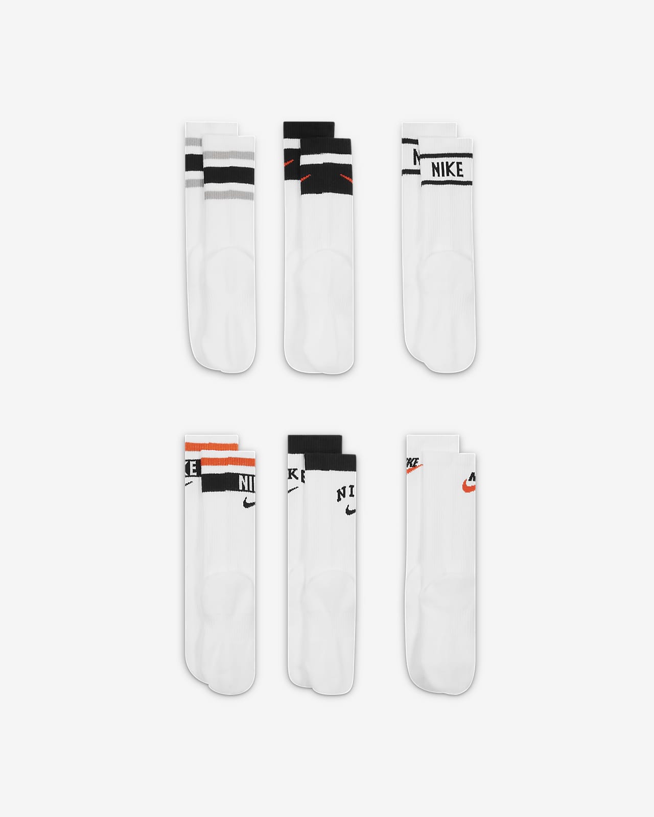 Nike Everyday Plus Cushioned Kids' Crew 