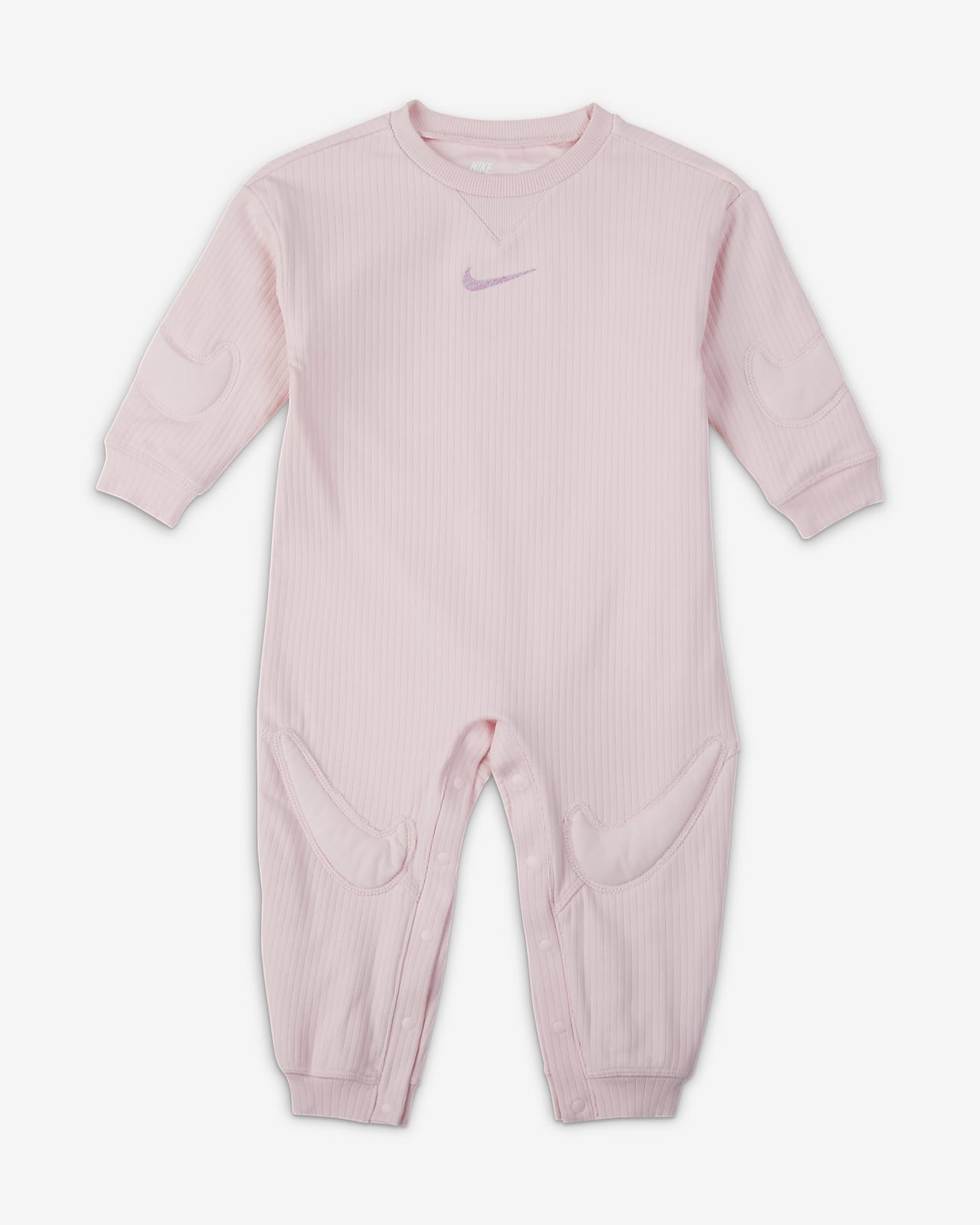 Pajacyk z kapturem dla niemowląt Nike „Ready, Set”