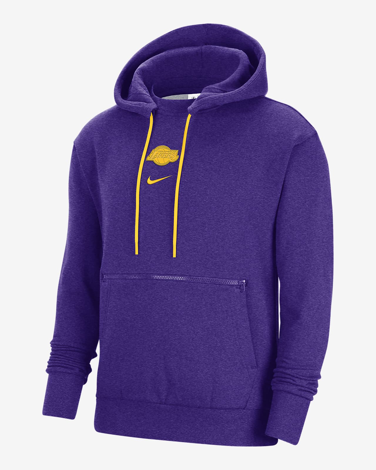 Los Angeles Lakers Courtside Men's Nike NBA Pullover Fleece Hoodie. Nike NZ