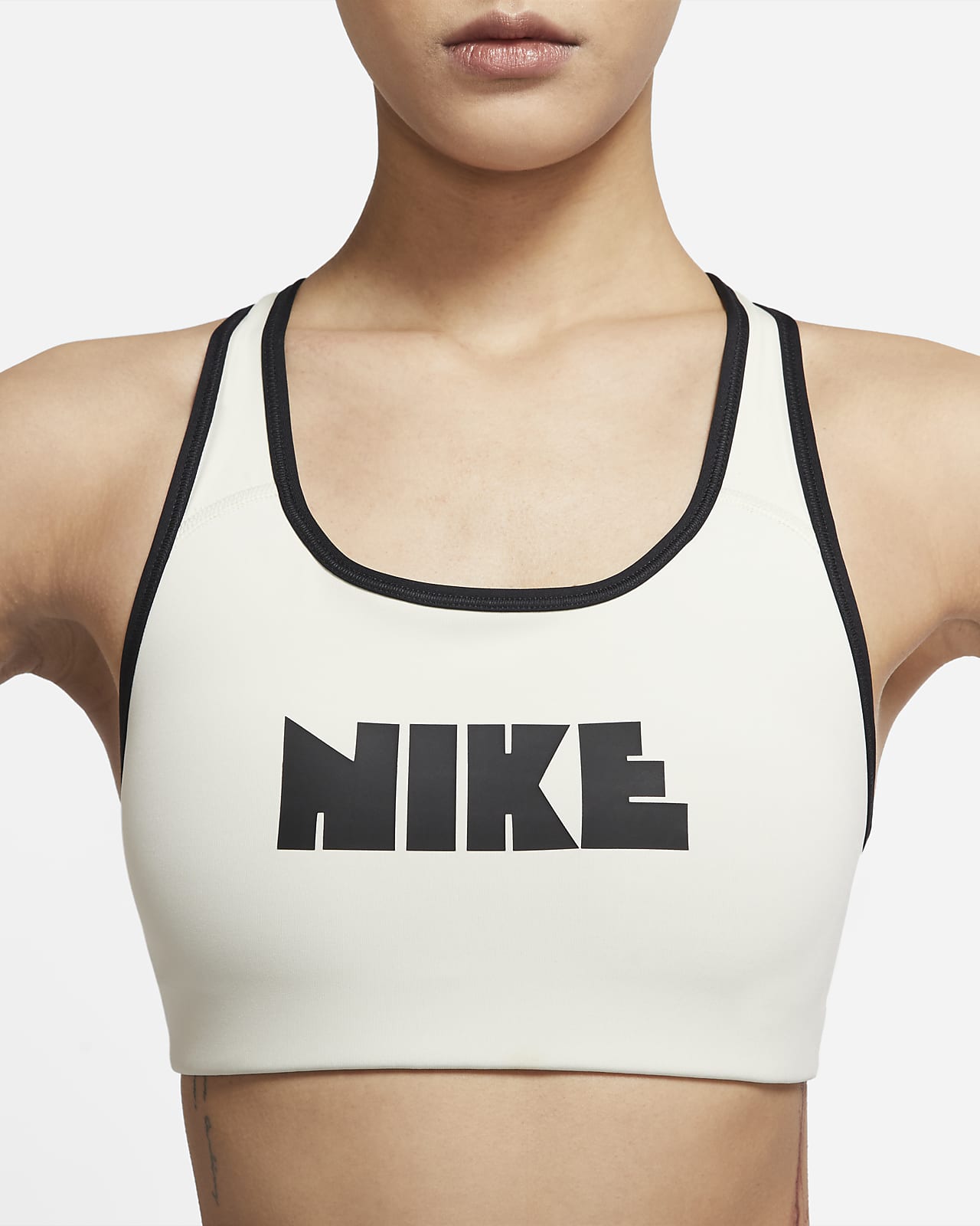 Nike Swoosh Circa 72 Women's Medium-Support 1-Piece Pad Sports Bra. Nike IN