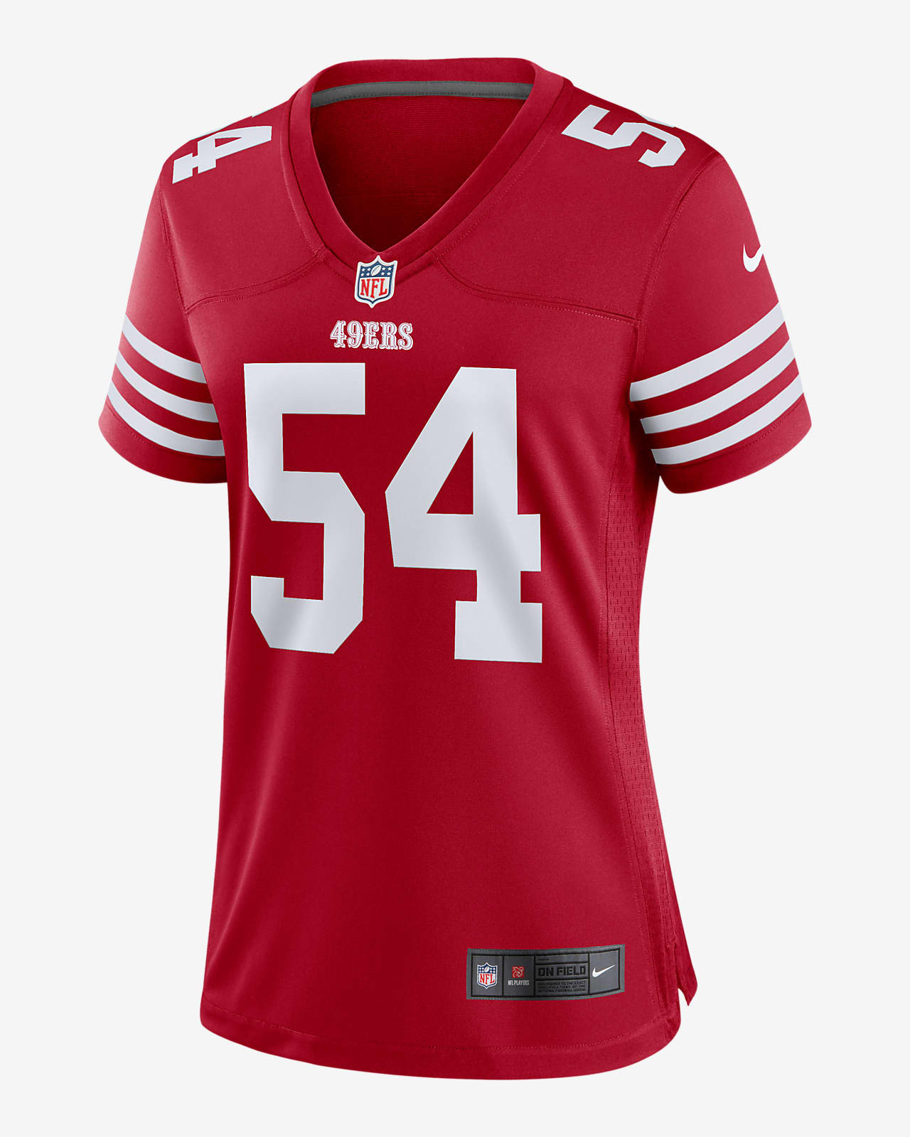 49ers women's jersey