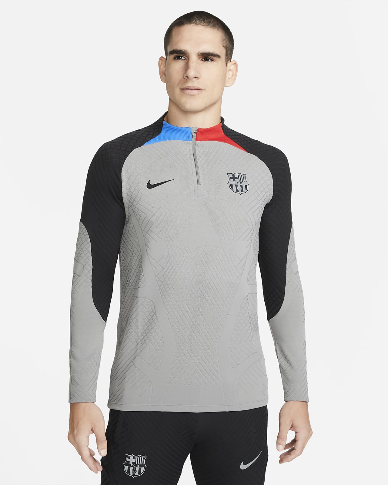 Circular soplo Padre FC Barcelona Strike Elite Camiseta de entrenamiento de fútbol de tejido  Knit Nike Dri-FIT ADV - Hombre. Nike ES