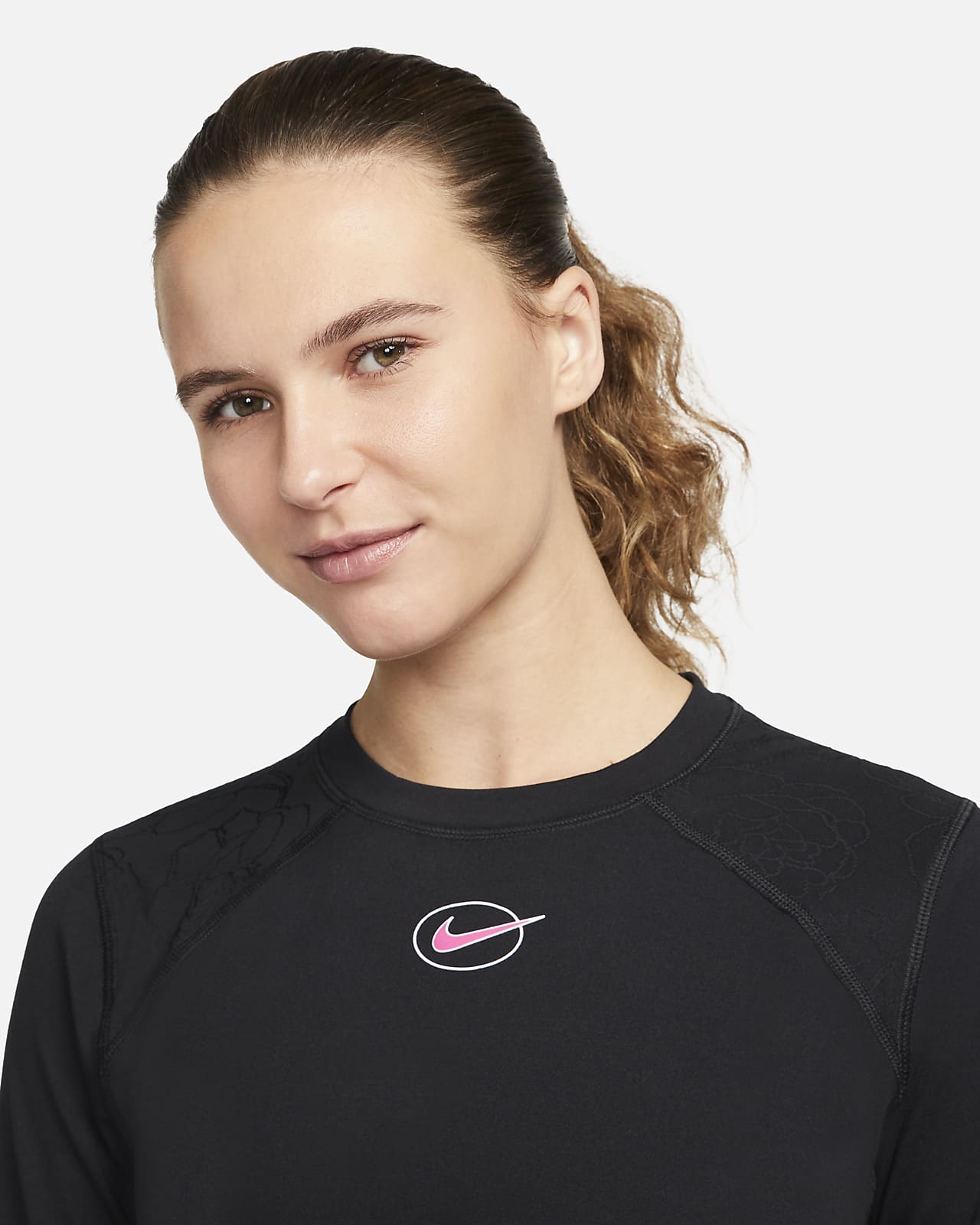 womens long sleeve nike running top