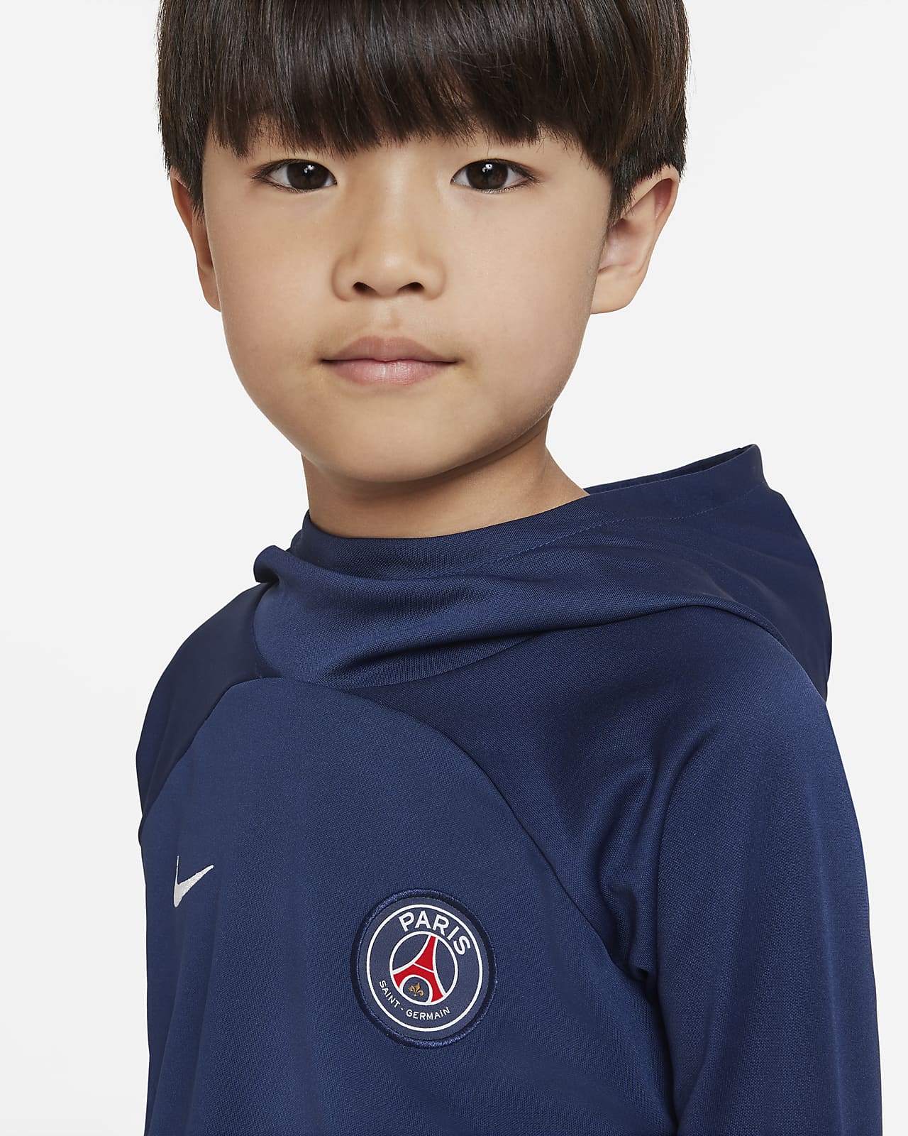 París Academy Pro Sudadera capucha fútbol Nike Dri-FIT - Niño/a pequeño/a. Nike ES