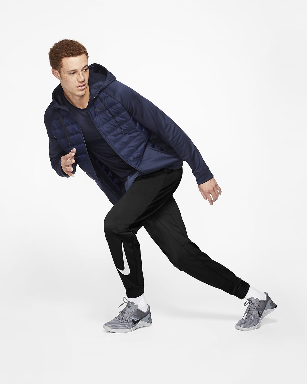 nike training therma track pants