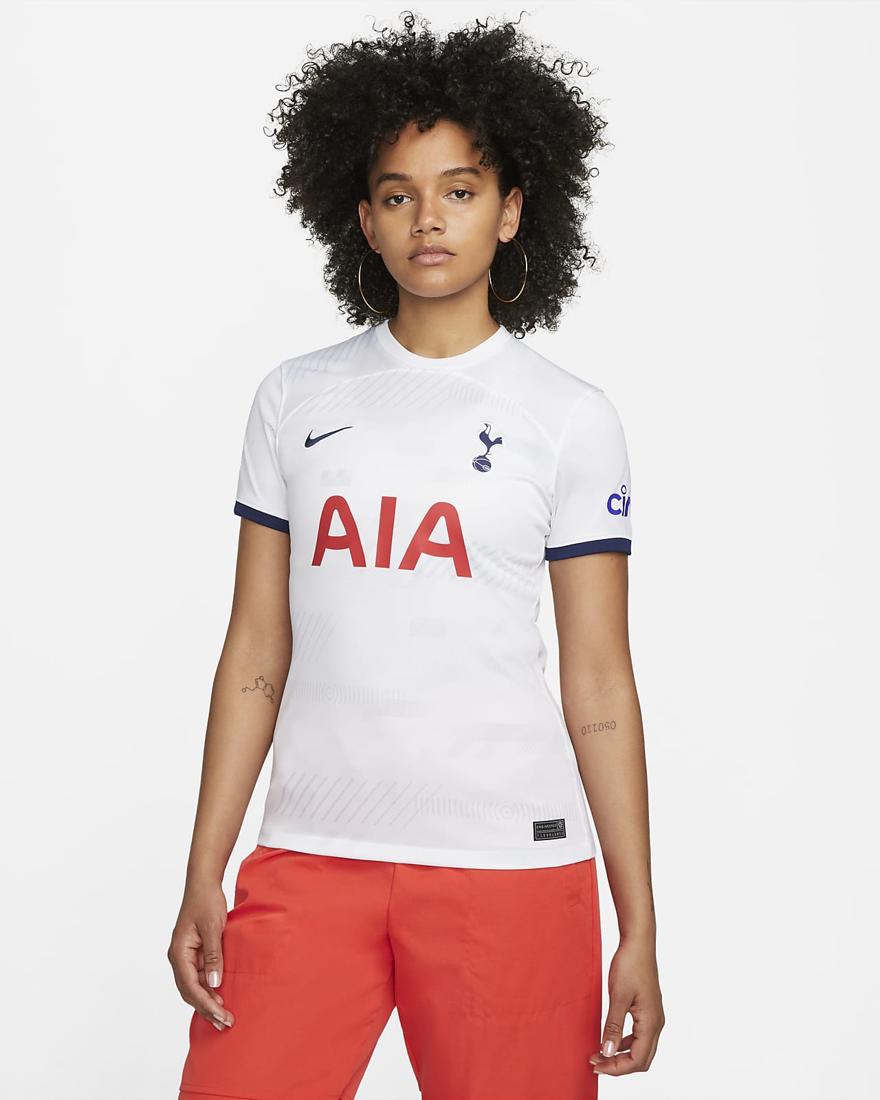 Maglia da calcio Nike Dri-FIT Tottenham Hotspur 2023/24 Stadium da donna – Home