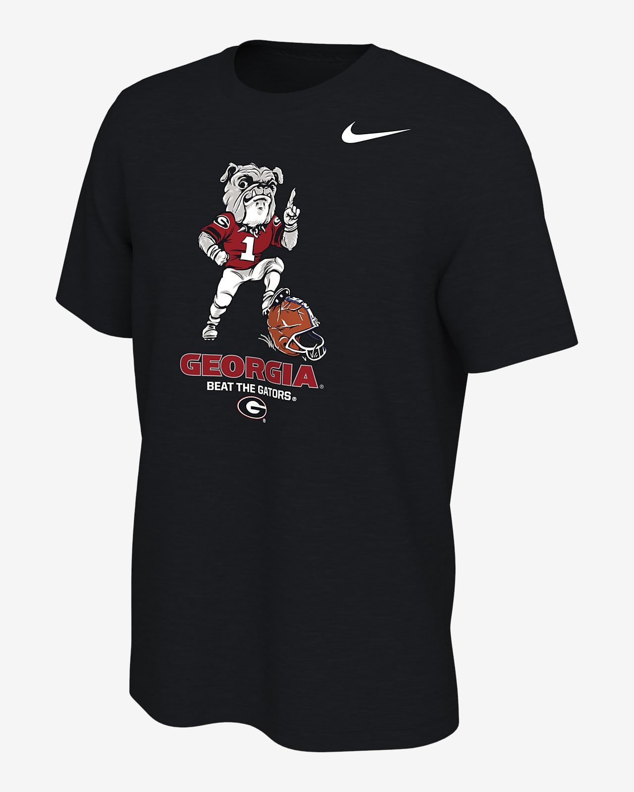 Playera con capucha de manga larga para hombre Nike College Dri-FIT  (Georgia)