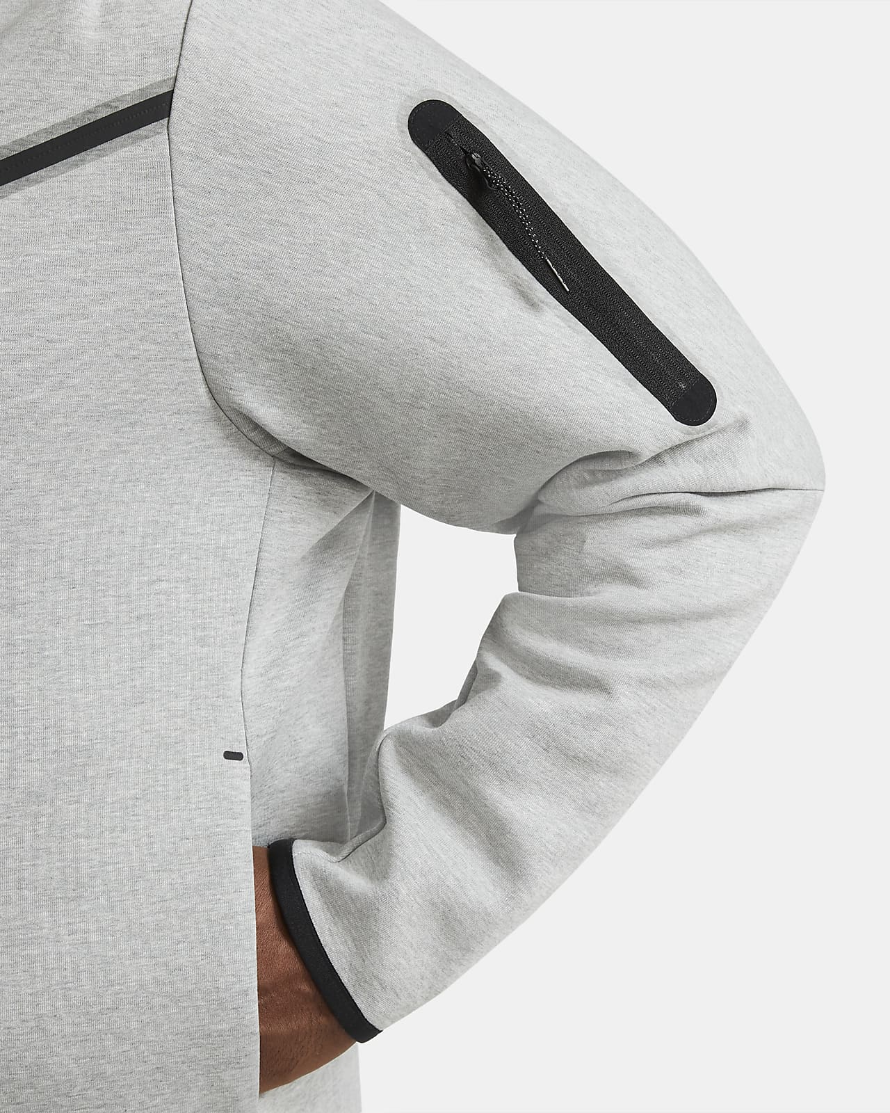 Nike Sportswear Tech Fleece Men's Full-Zip Hoodie. Nike BG