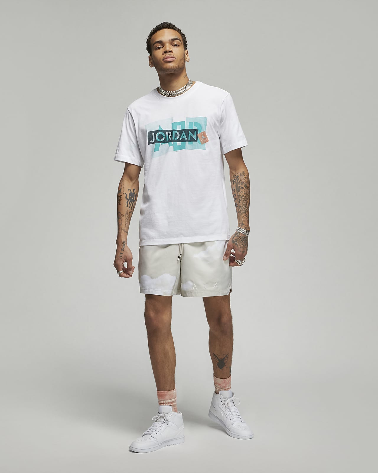 Jordan Brand Men's Graphic T-Shirt - White