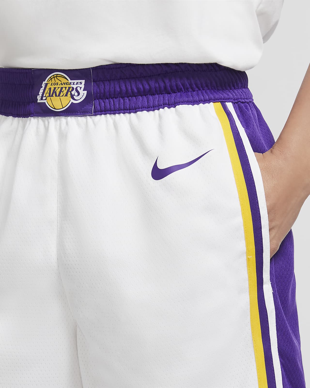 nike swingman shorts lakers