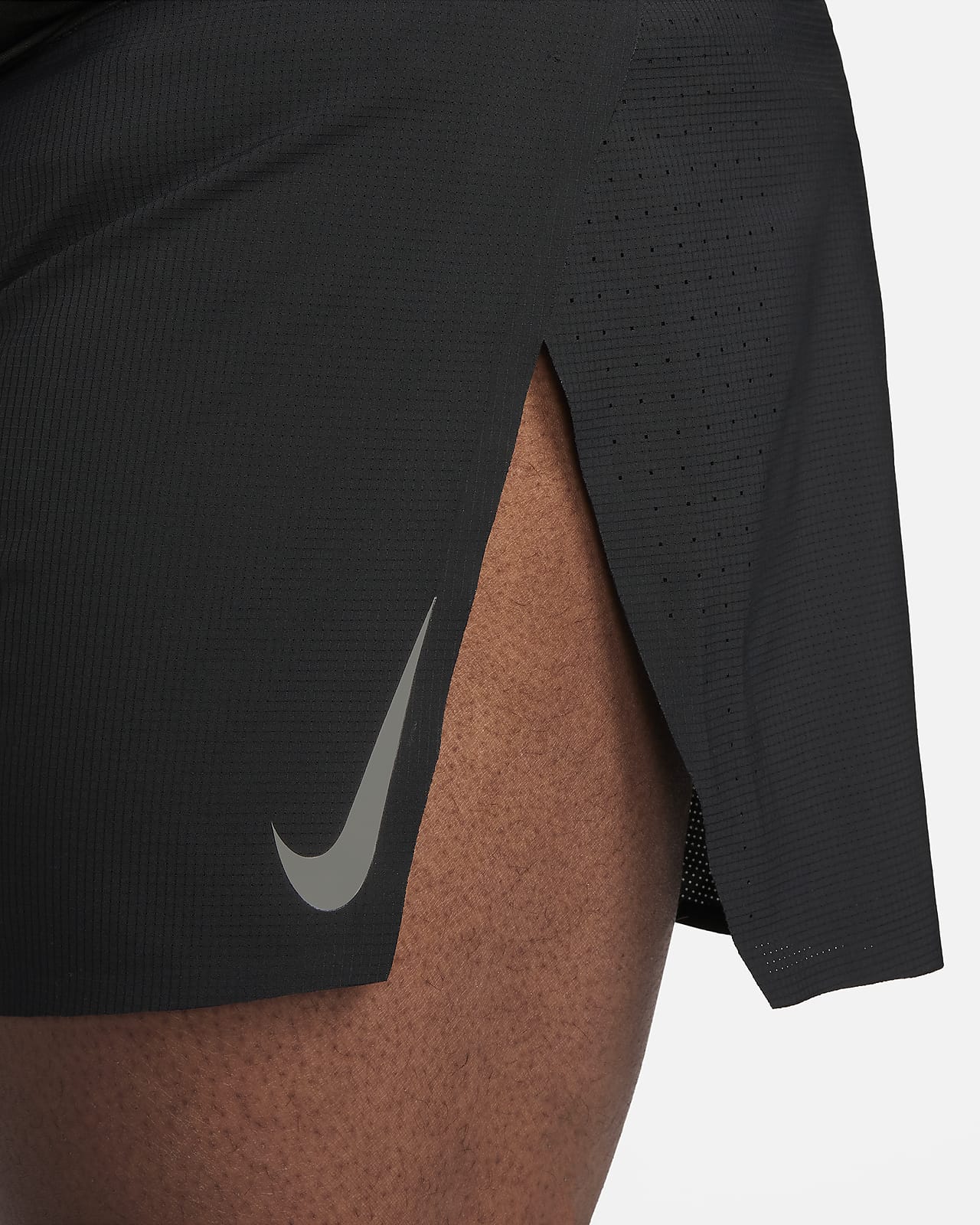 Nike Dri-FIT ADV AeroSwift Men's 10cm (approx.) Brief-Lined Racing Shorts.  Nike CA