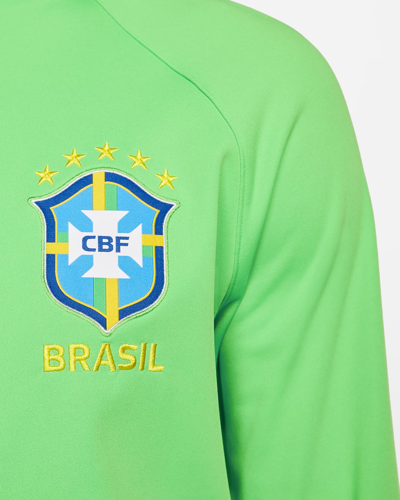 Buy Rhinox Brasil Jacket Youth Boys Soccer Track Brazil Zip up at