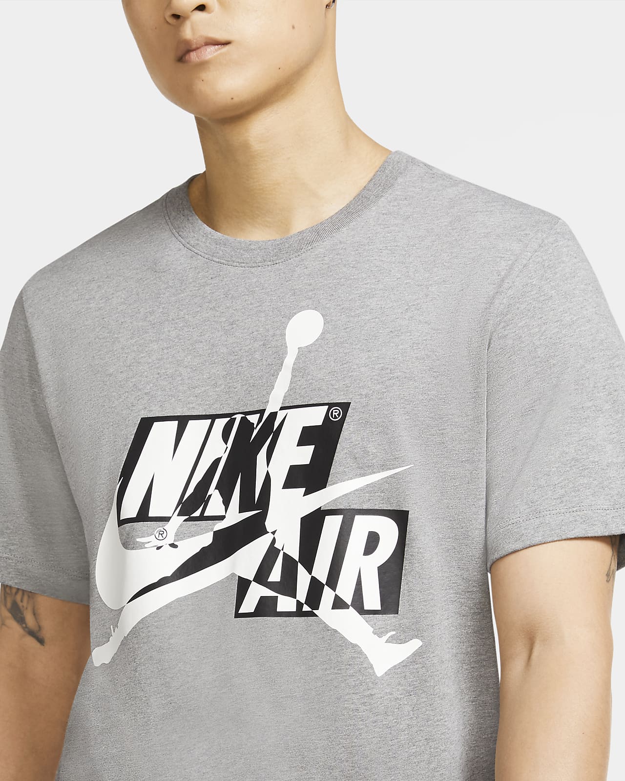 Kortärmad tröja Jordan Jumpman Classics HBR med rund hals Kortärmad tröja Jordan Jumpman Classics HBR med rund hals