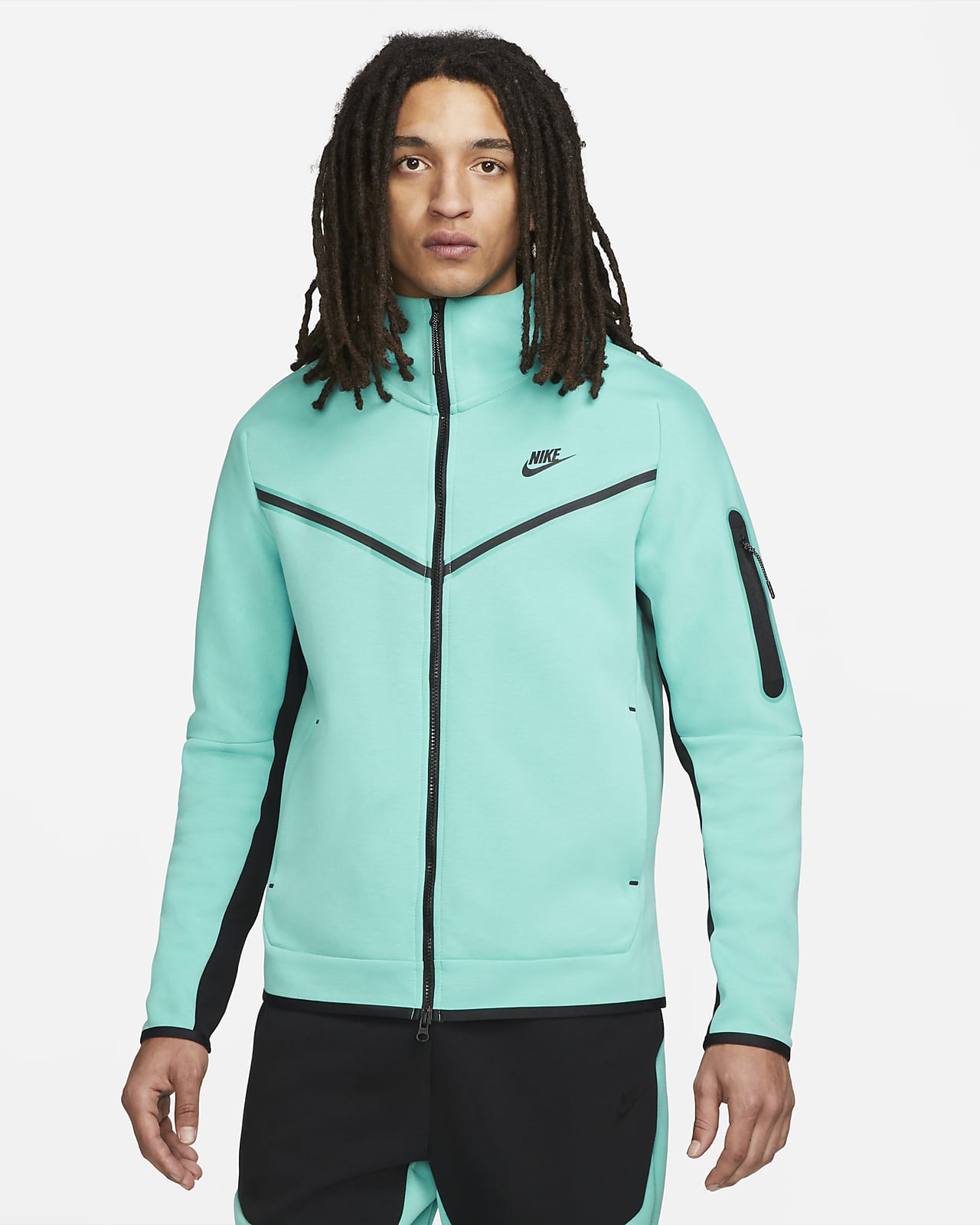 nike tech fleece hoodie zip