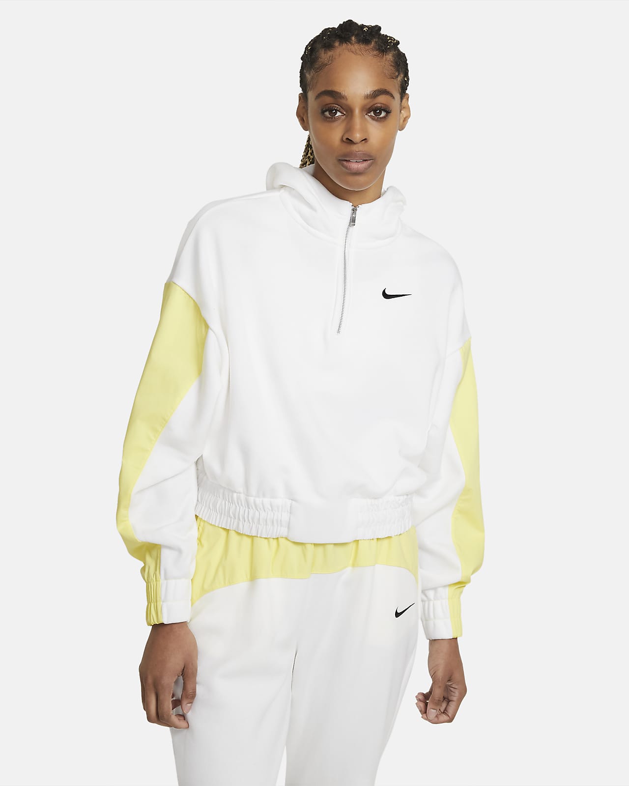 yellow womens nike hoodie