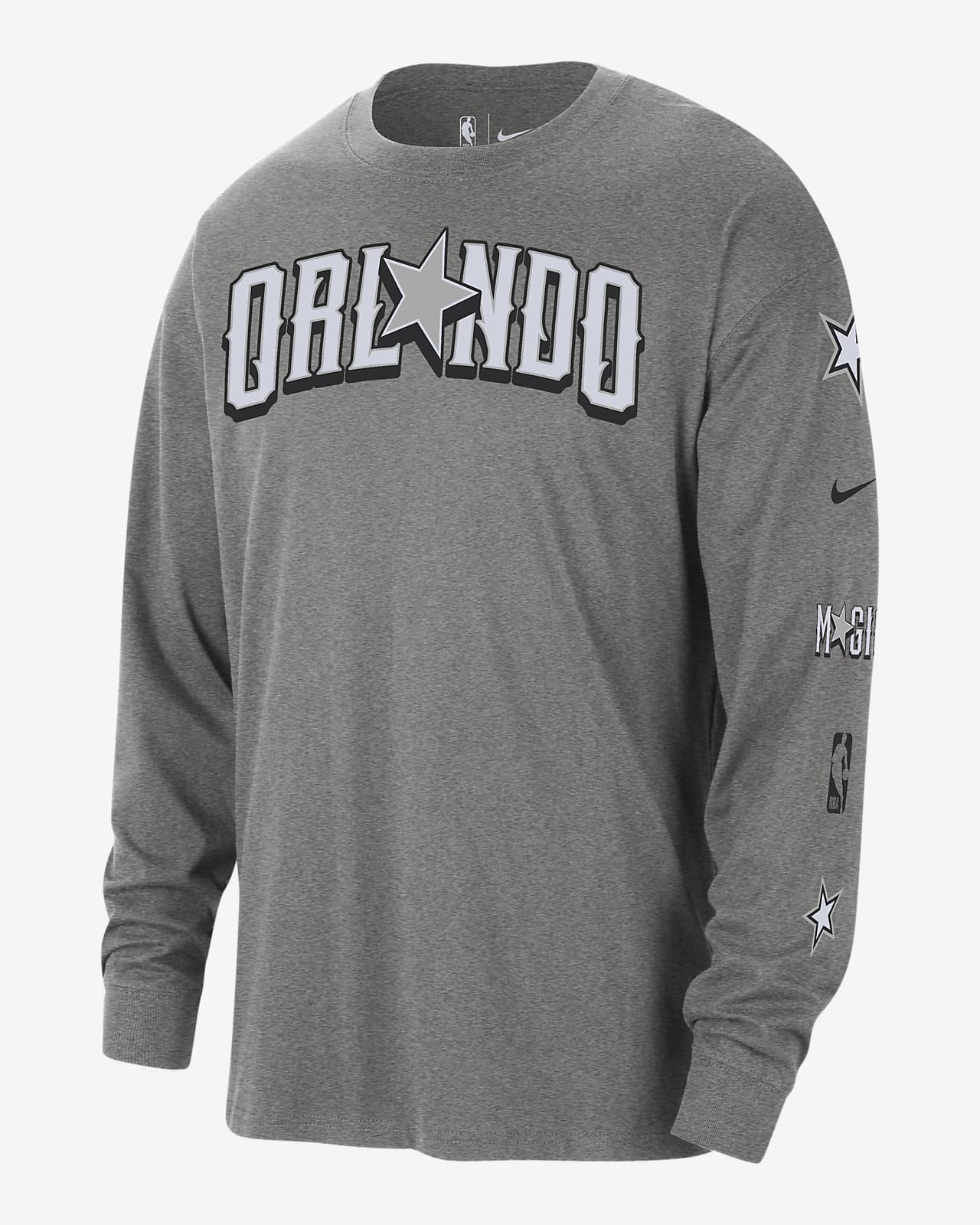 Orlando Magic 2023/24 City Edition Men's Nike NBA Max90 Long-Sleeve T-Shirt