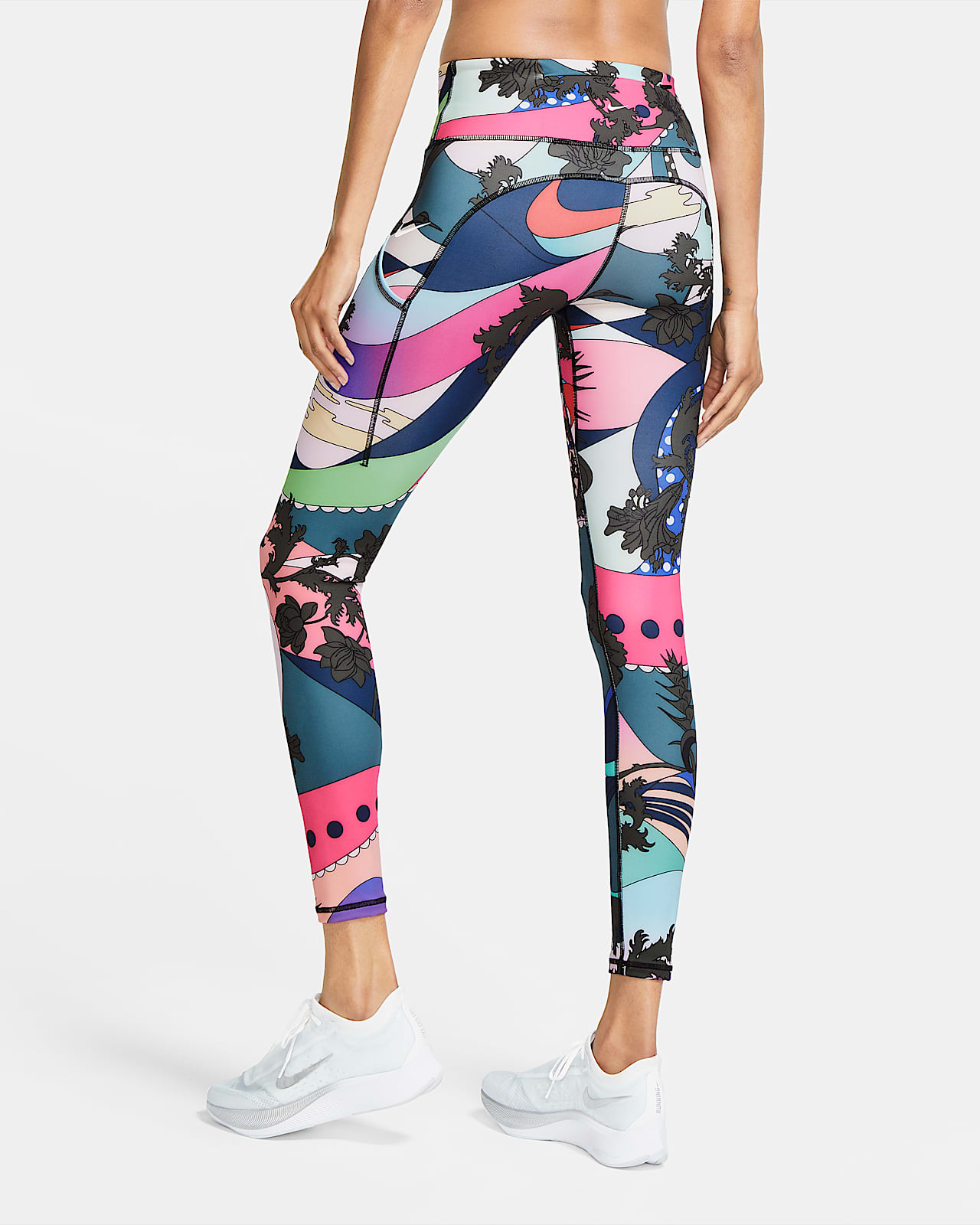 Nike公式 ナイキ エピック ラックス アイコン クラッシュ ウィメンズ プリンテッド ランニングタイツ オンラインストア 通販サイト