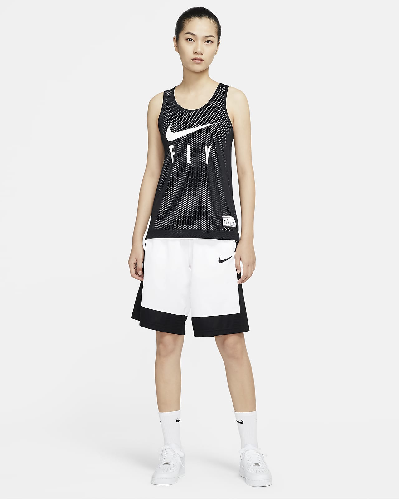 Nike Swoosh Fly Women's Reversible Basketball Jersey. Nike JP