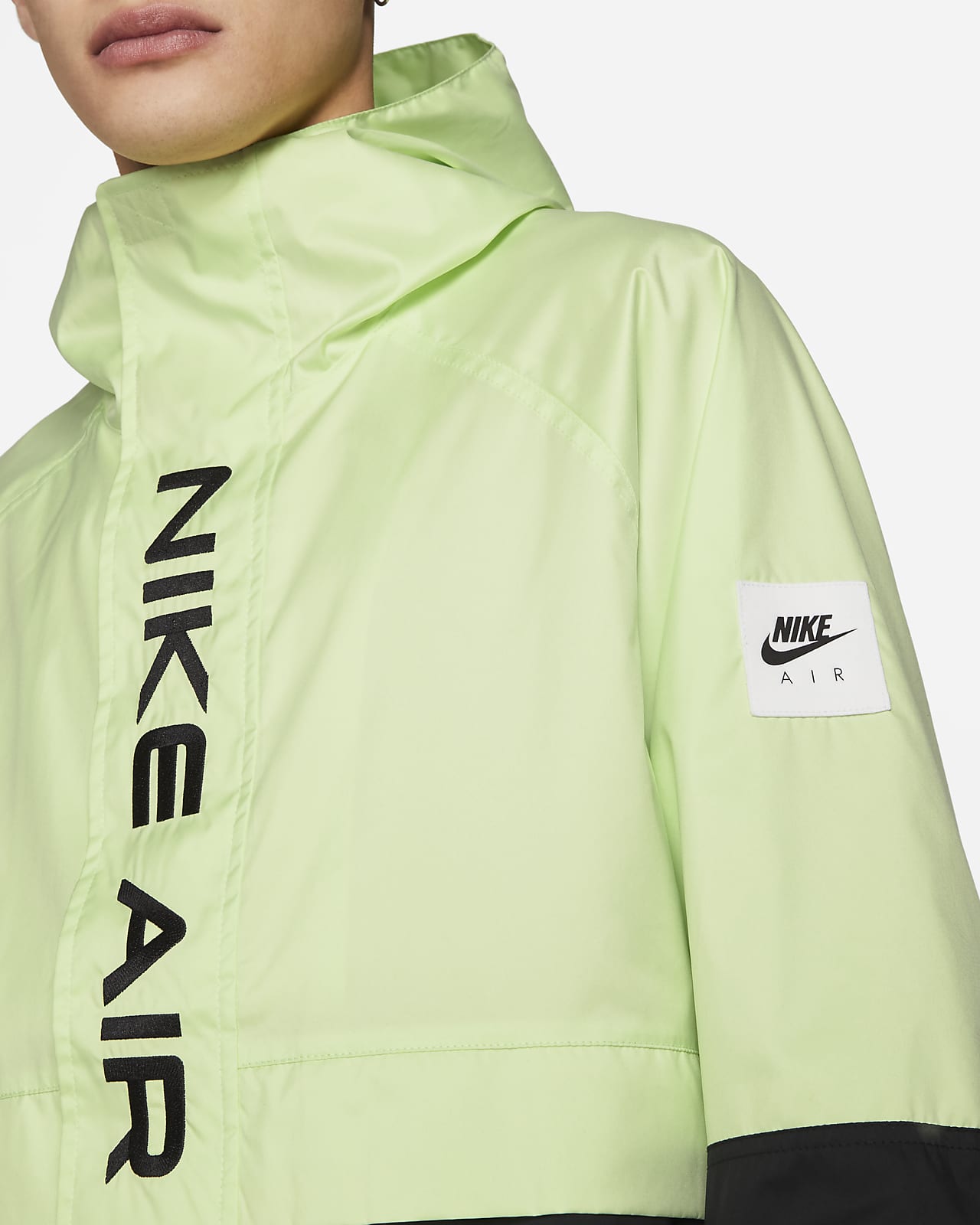 nike air jacket green