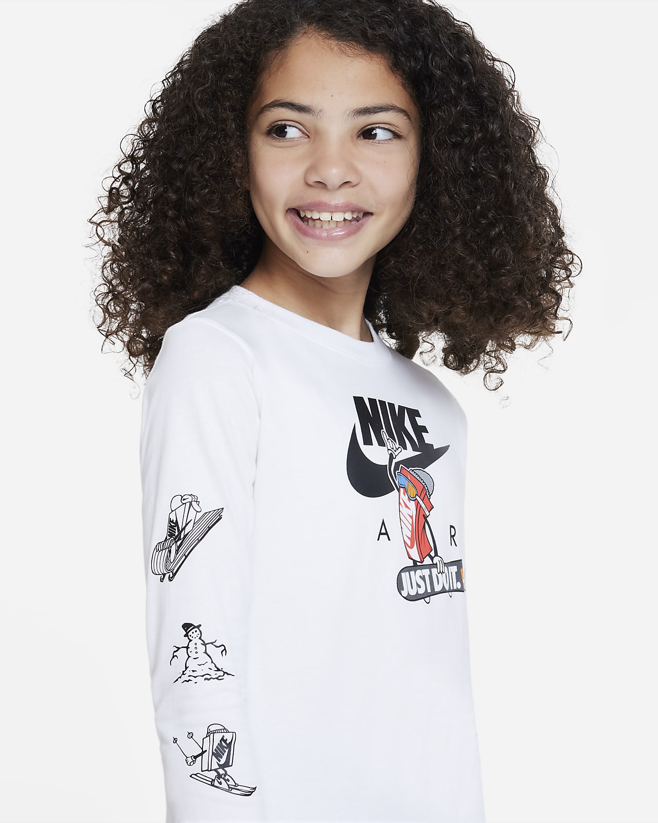 Nike Sportswear Older Kids Long Sleeve T Shirt Nike CZ nike-sportswear-older-kids-long-sleeve-t-shirt-nike-cz