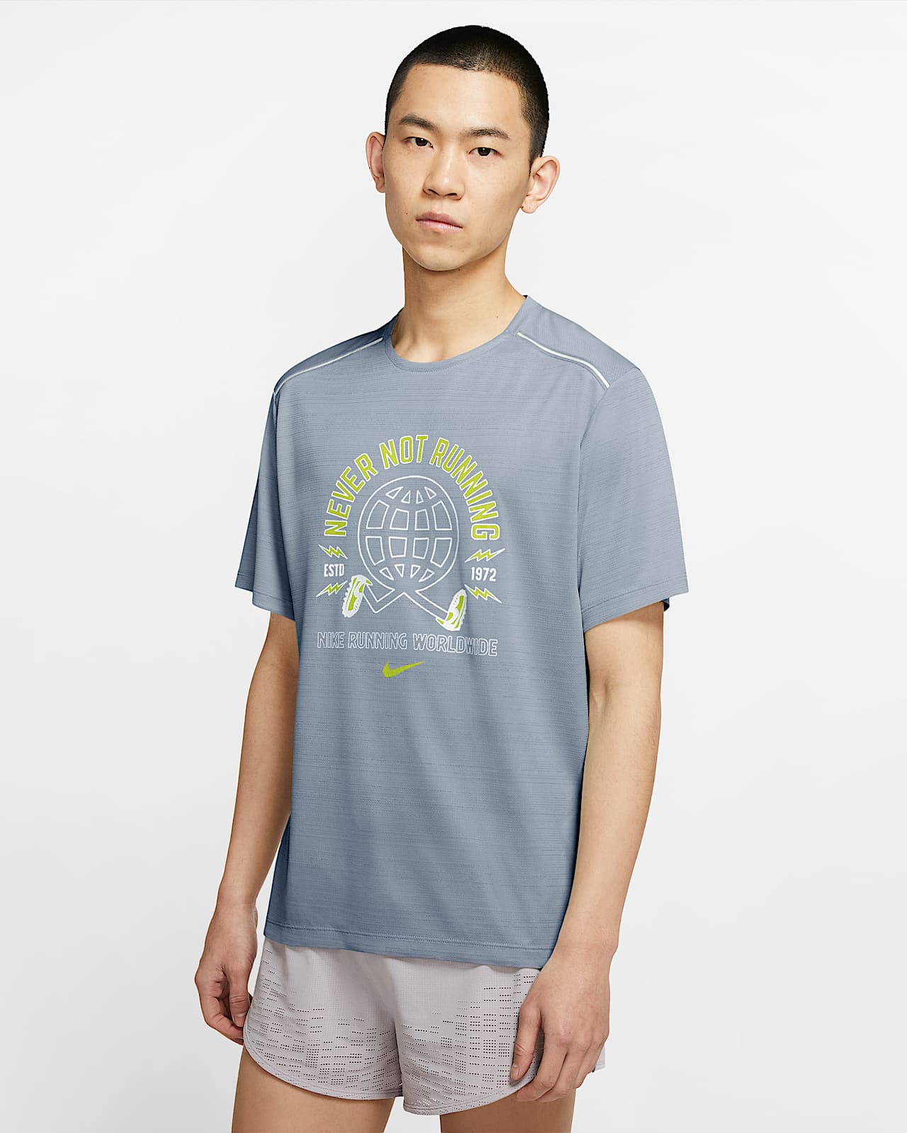 nike maglia running uomo