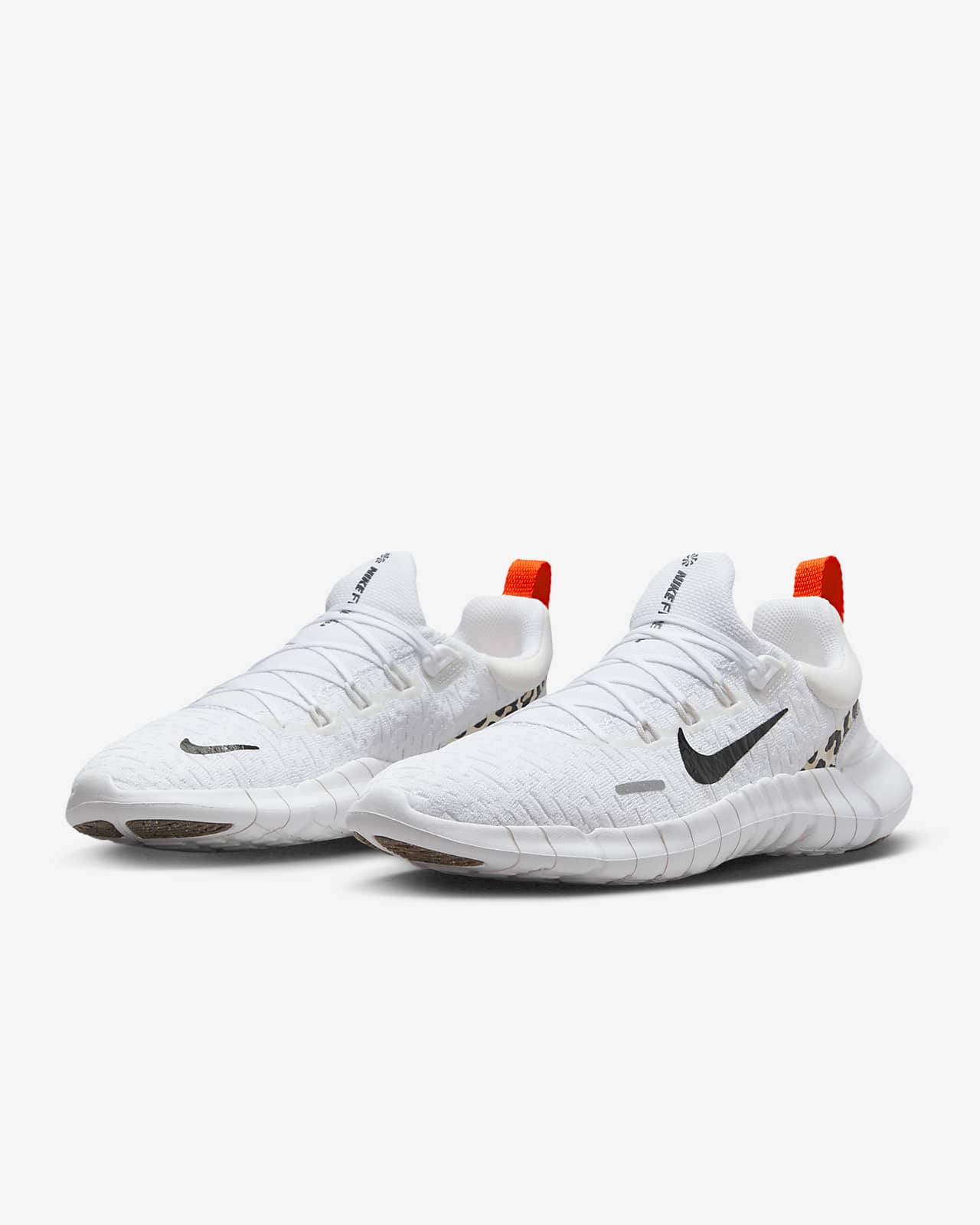 nike free run 5.0 womens white