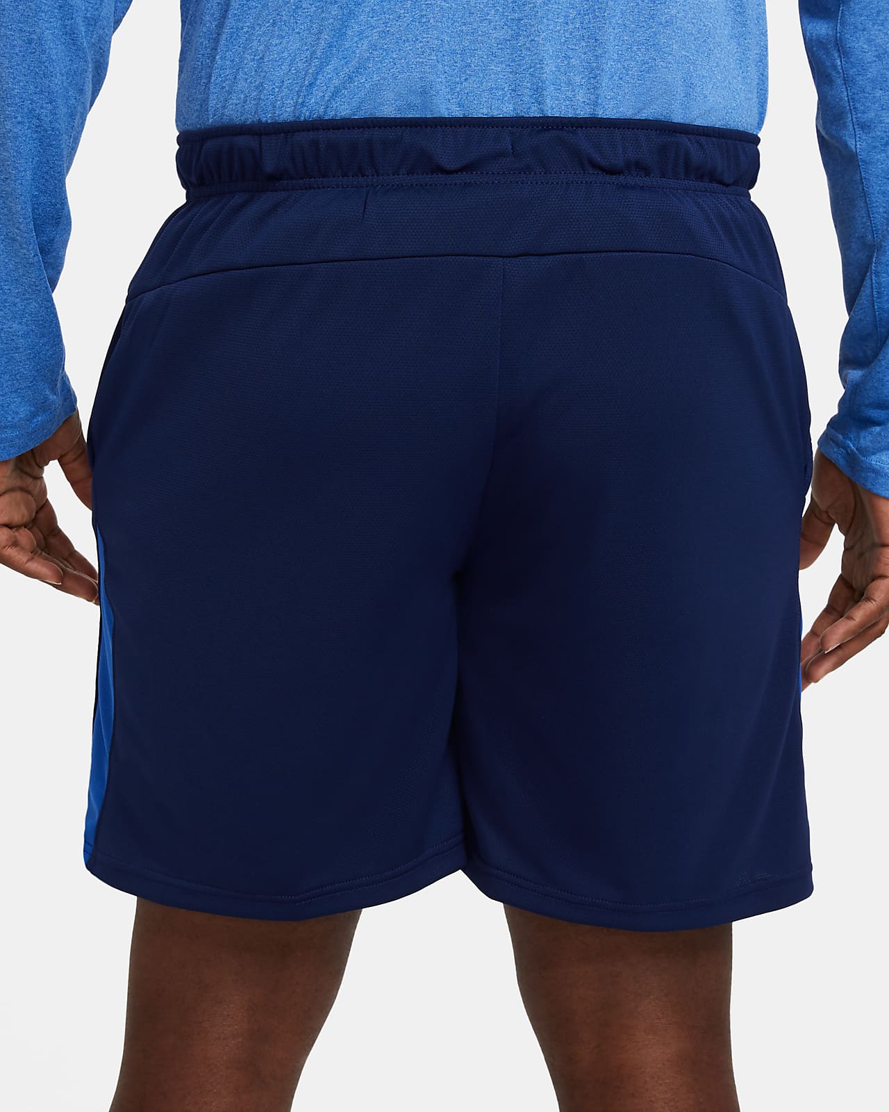 nike mens blue shorts
