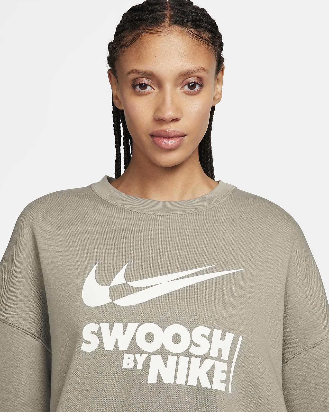 Oversized nike hotsell shirt dames