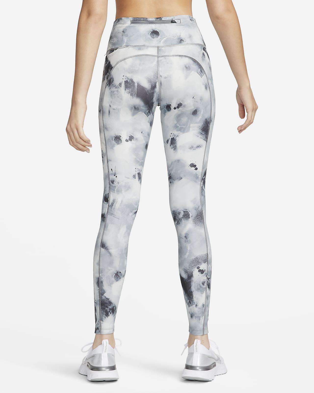 Nike Air Dri-FIT Women's 7/8-Length Mid-Rise Running Leggings. Nike NL