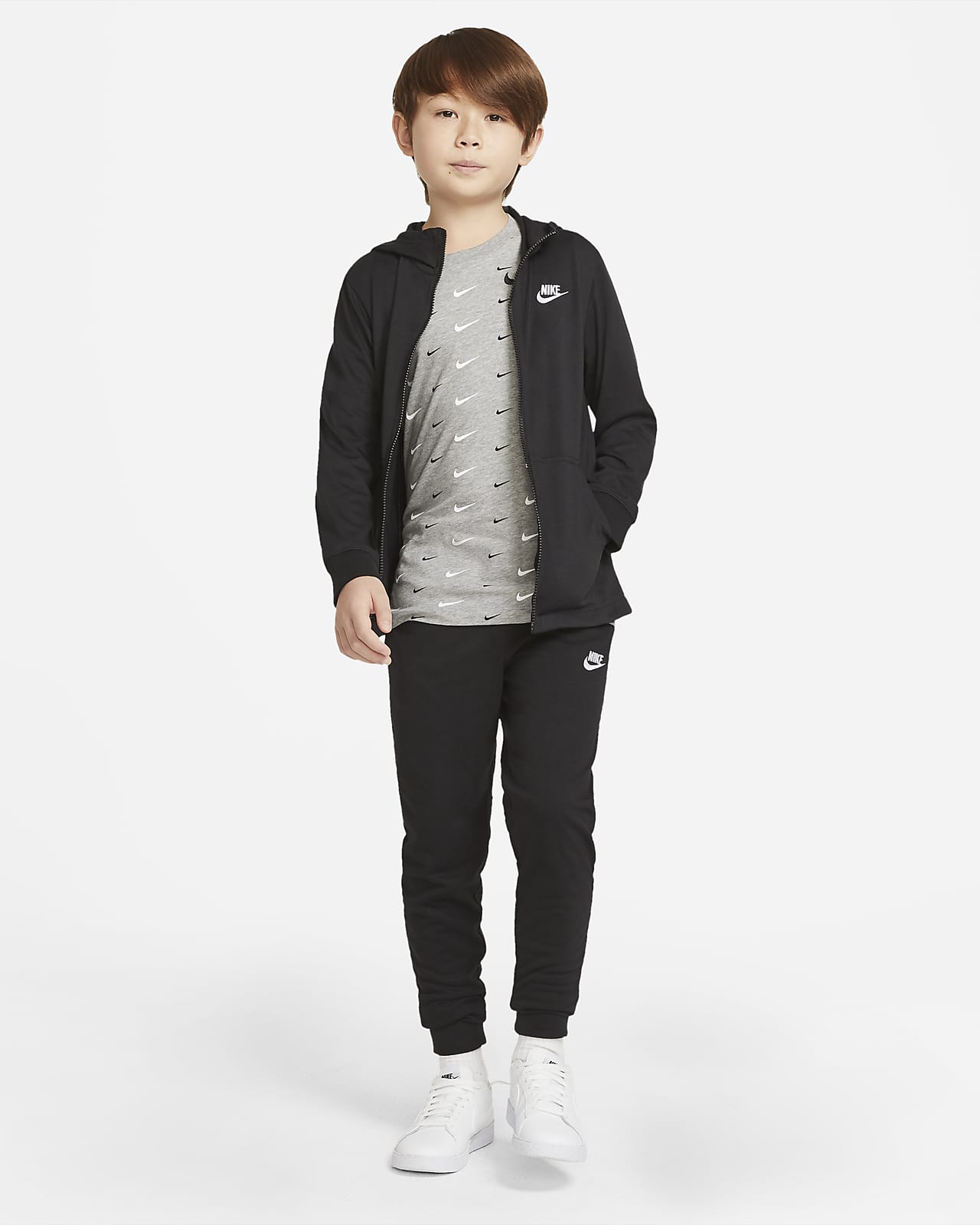 Nike Sportswear Older Kids' (Boys') Full-Zip Hoodie. Nike PH