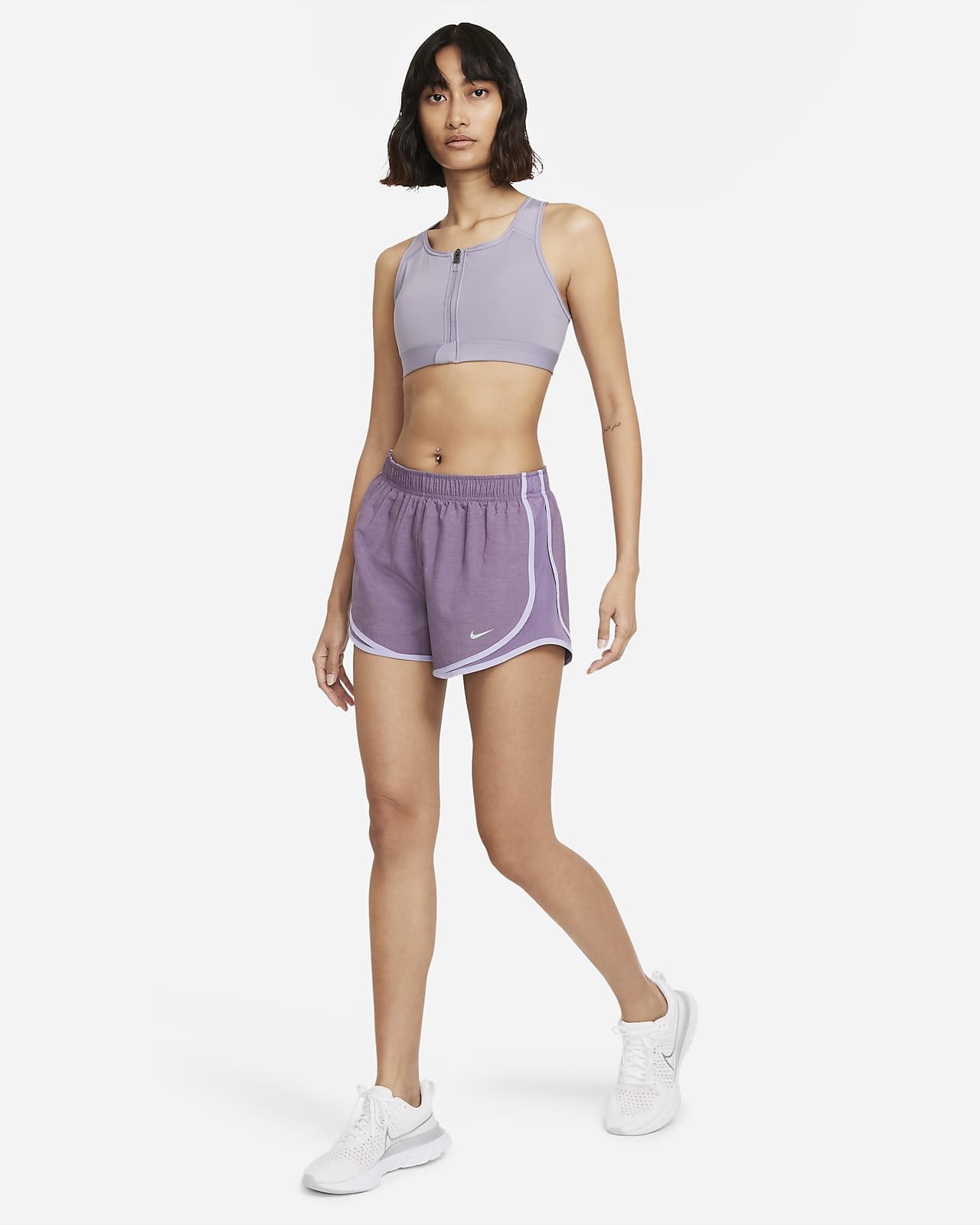 nike tempo shorts purple