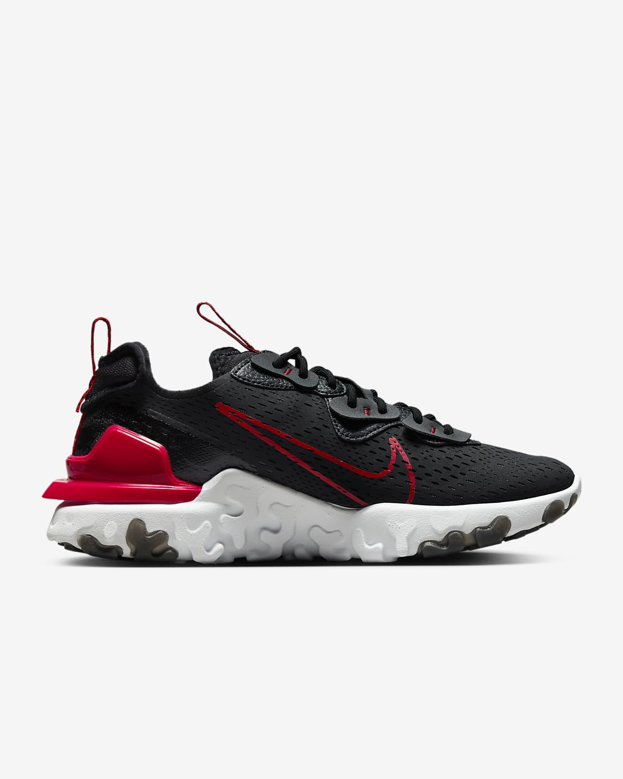 nike react shoes black