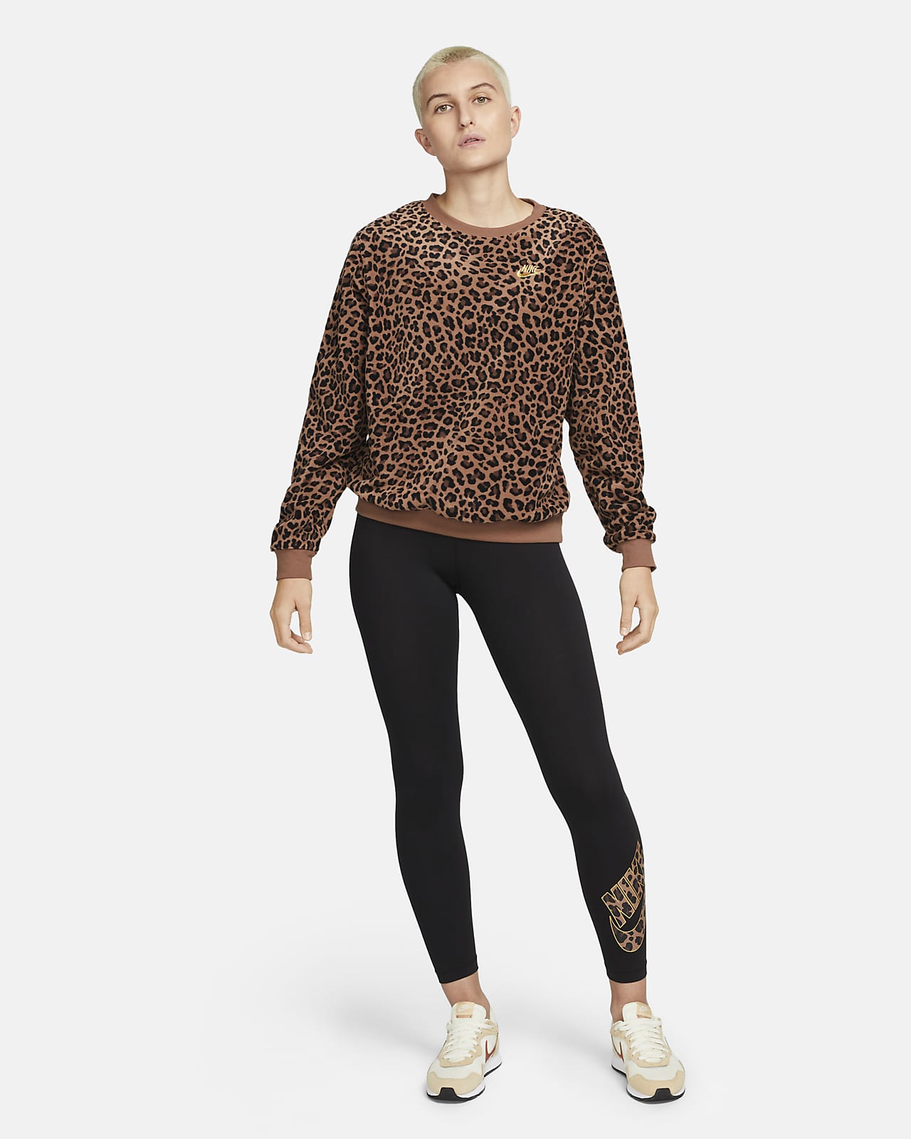 Maglia a girocollo in fleece Nike Sportswear - Donna. Nike IT