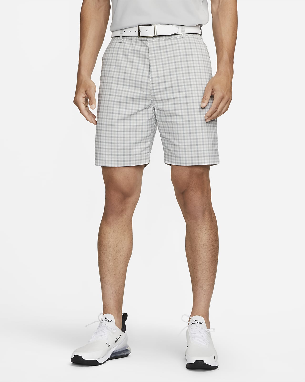 Nike Dri-FIT UV Men's Chino Plaid Golf Shorts