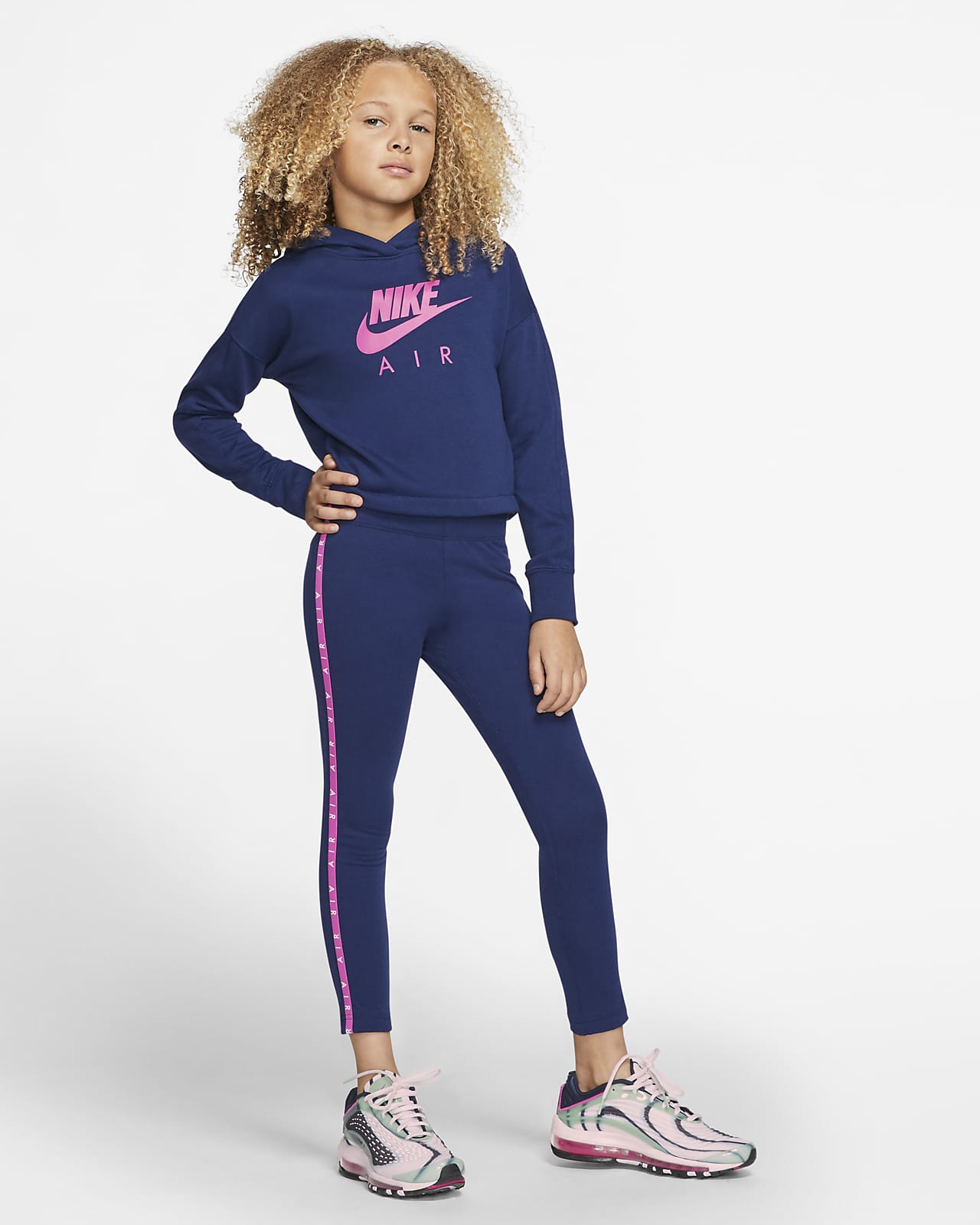 Nike Air Big Kids' (Girls') Cropped 