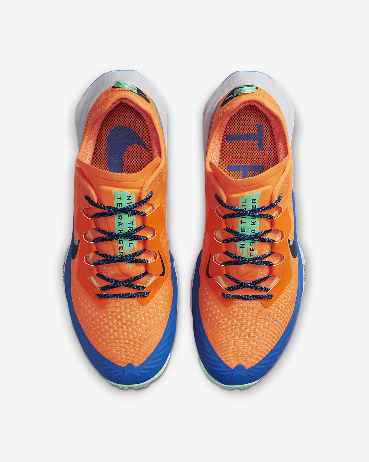 Nike Orange And Blue Running Shoes | lupon.gov.ph