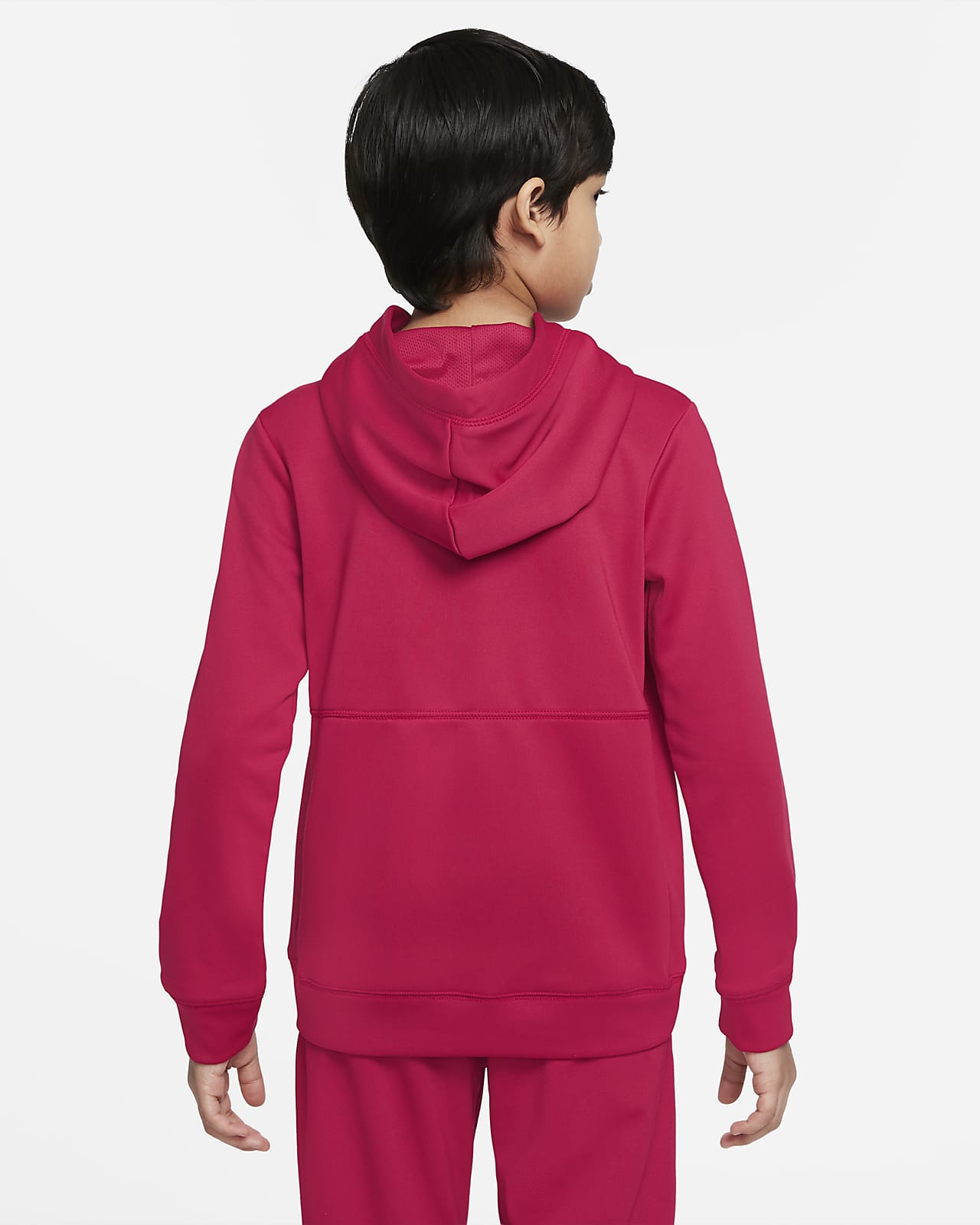 red nike football hoodie