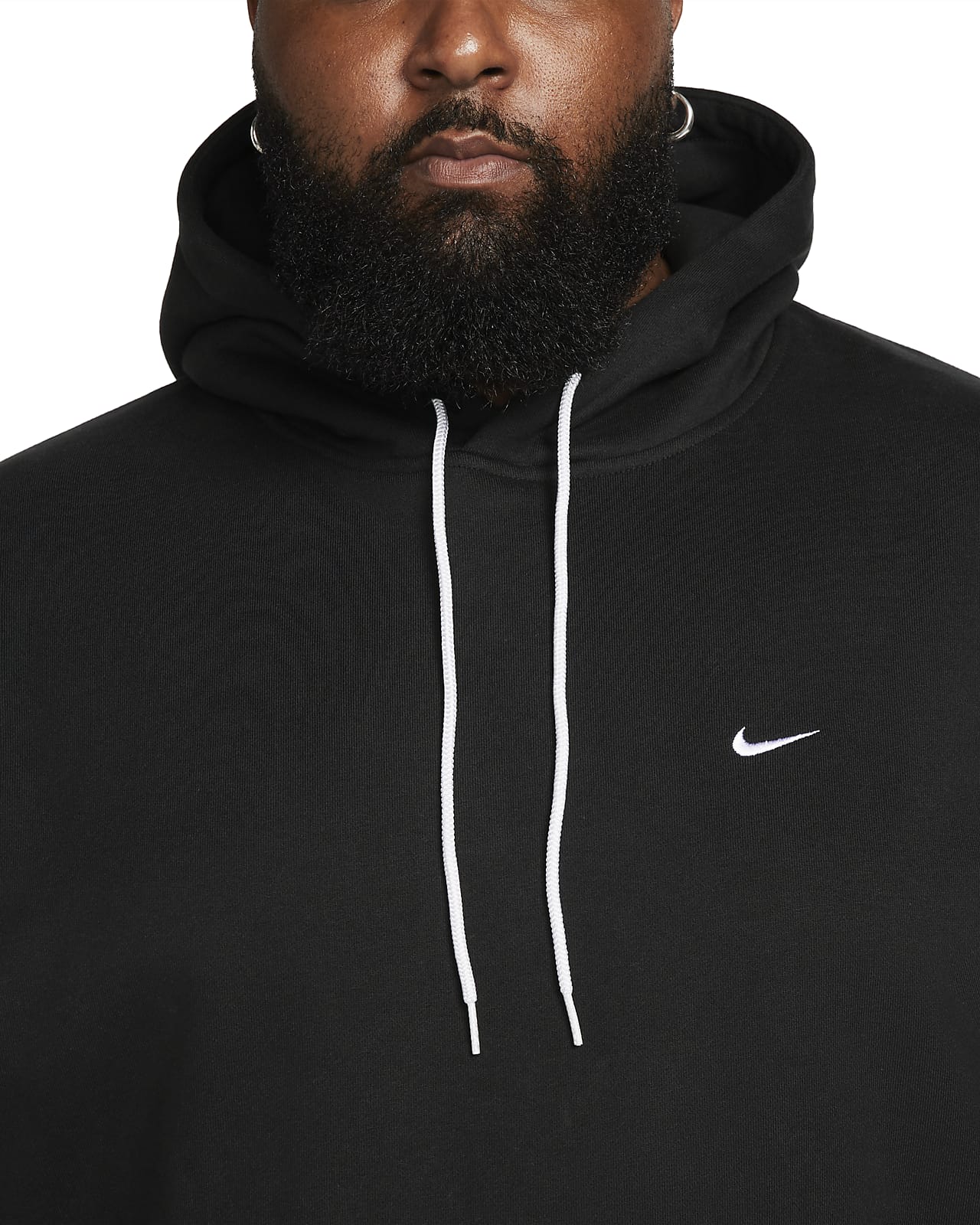 Nike Solo Swoosh Mens Fleece Hoodie Nike Lu