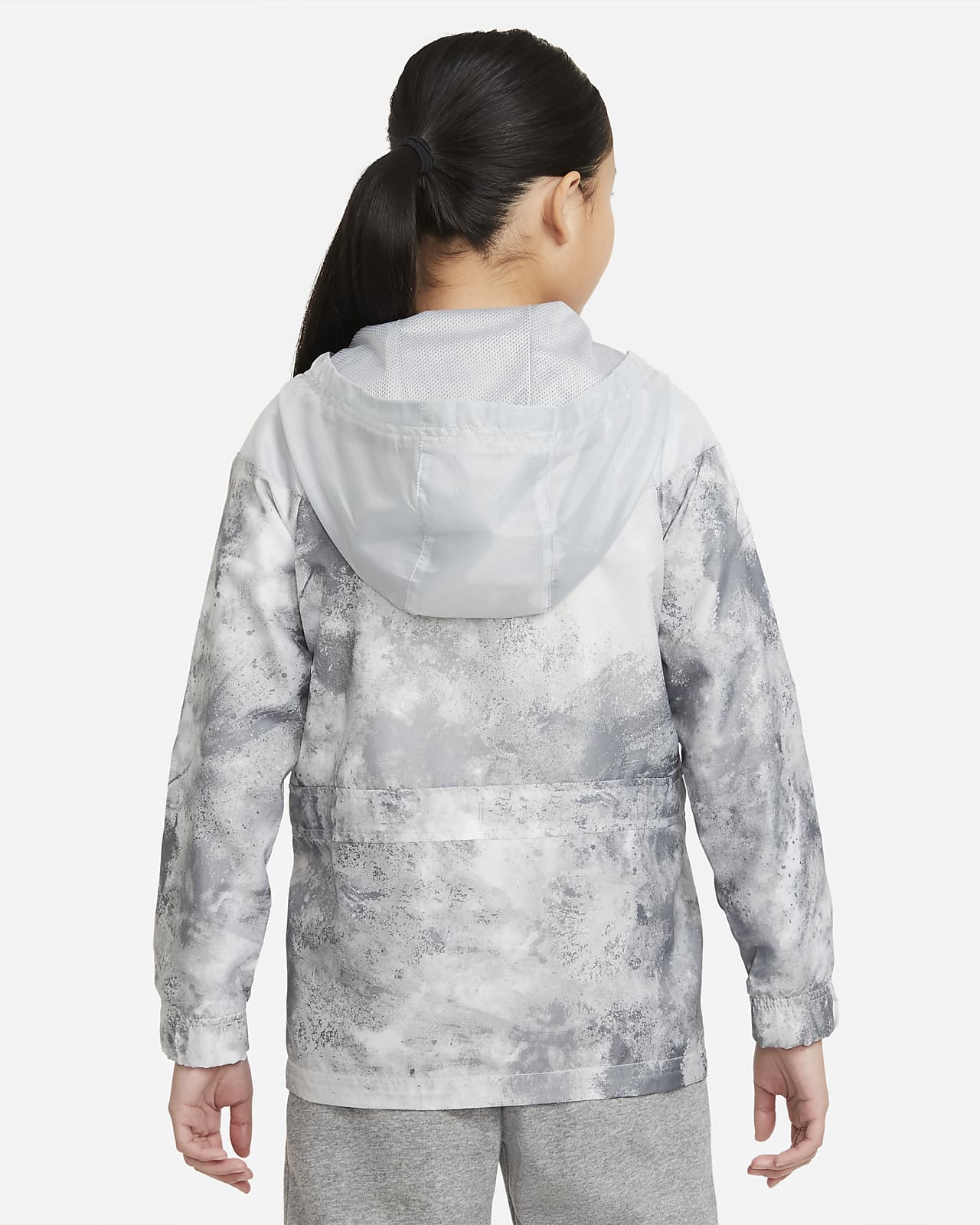 nike printed windrunner