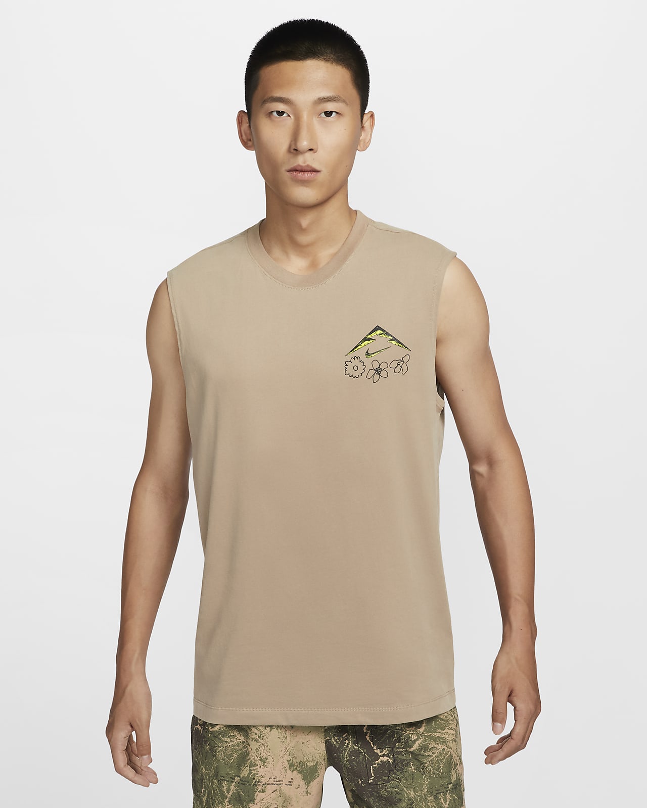 Nike Men's Dri-FIT Sleeveless Running T-Shirt