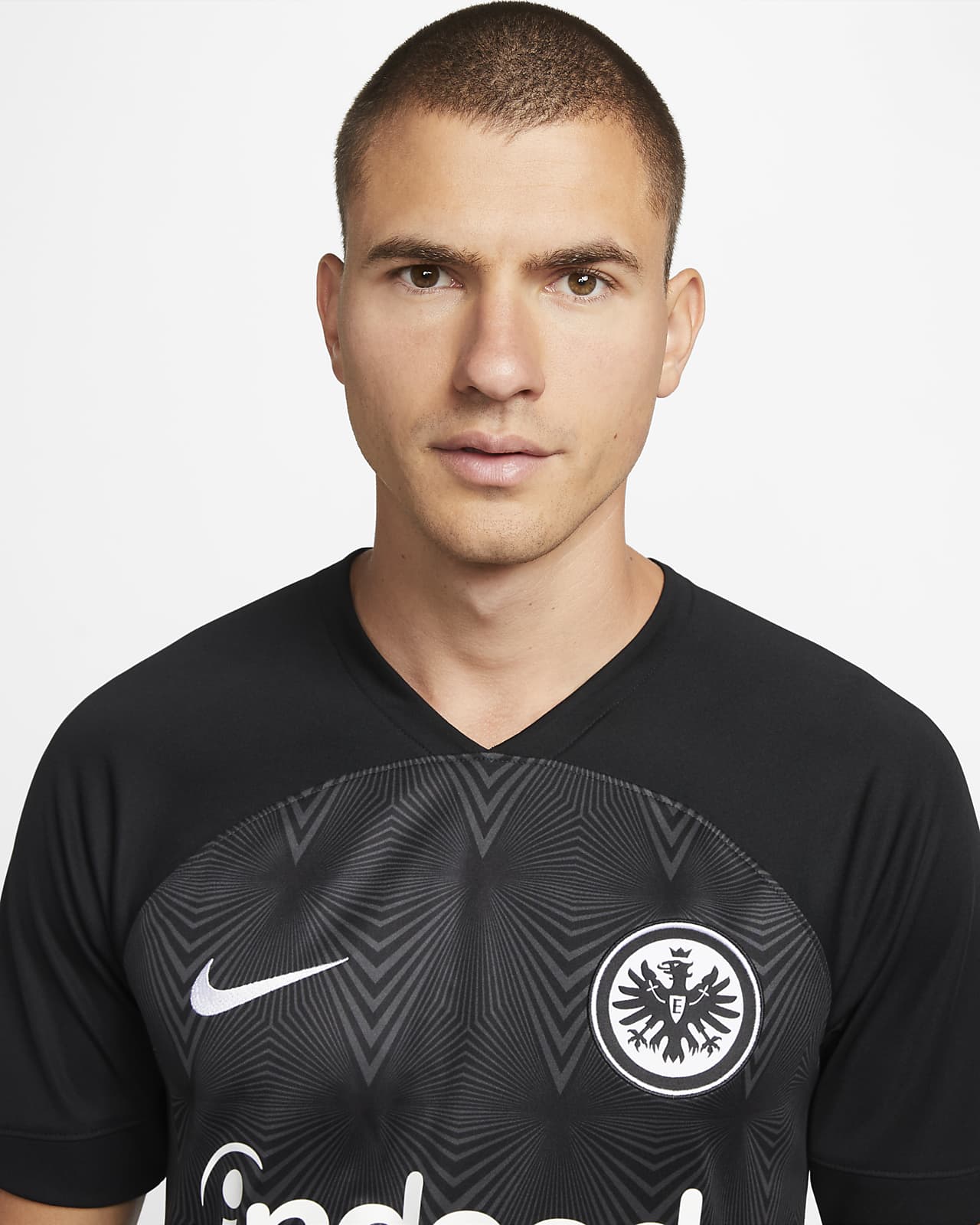 Eintracht Frankfurt 2022/23 Away Men's Nike Dri-FIT Football Shirt. Nike GB