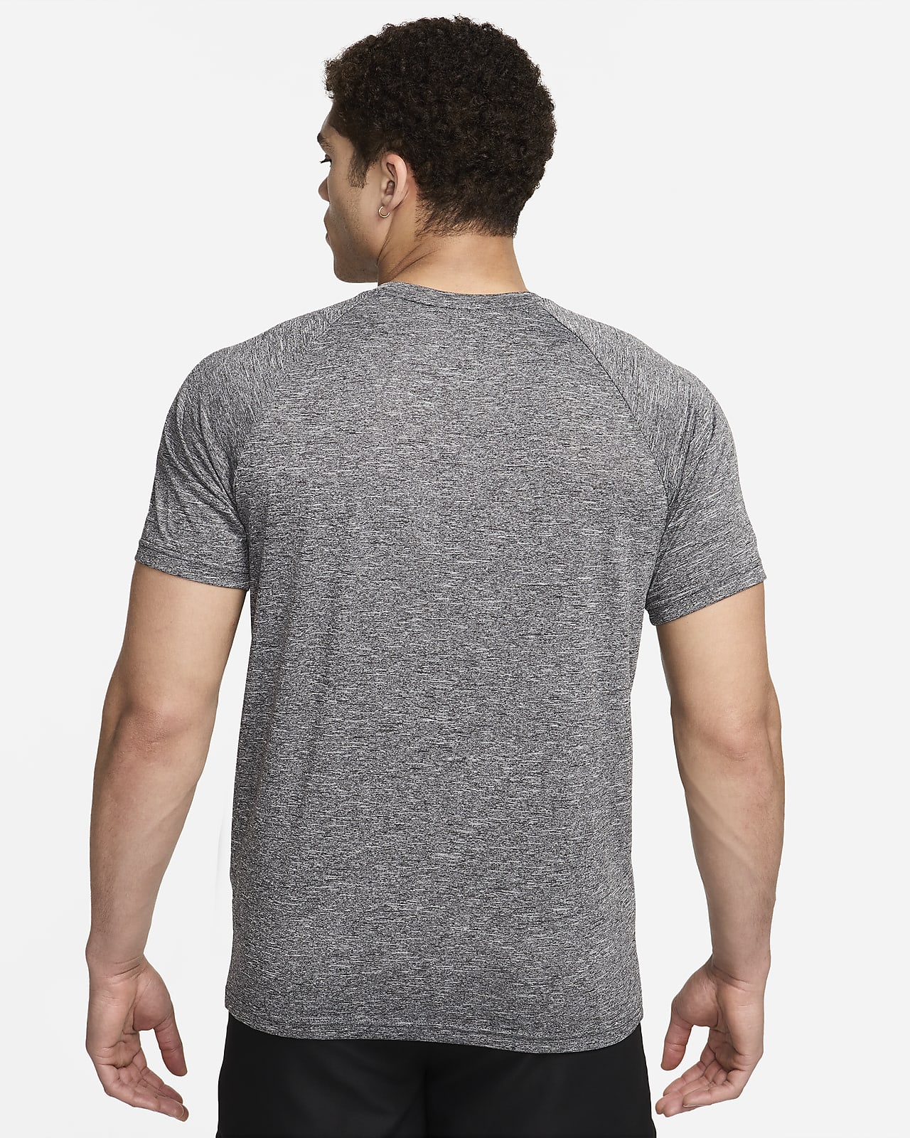 Nike Heather Short Sleeve T-Shirt Grey