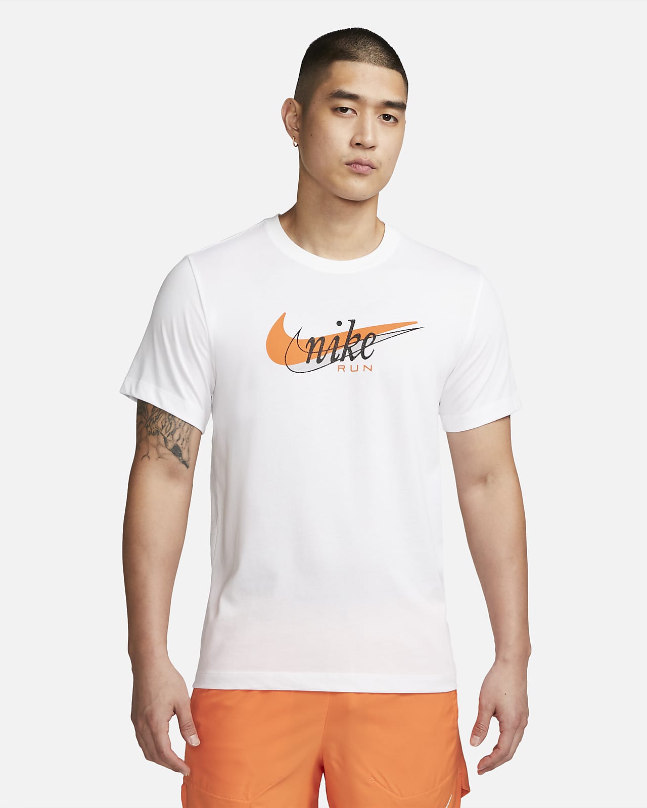 Nike Dri-FIT Men's Running T-Shirt. Nike ID