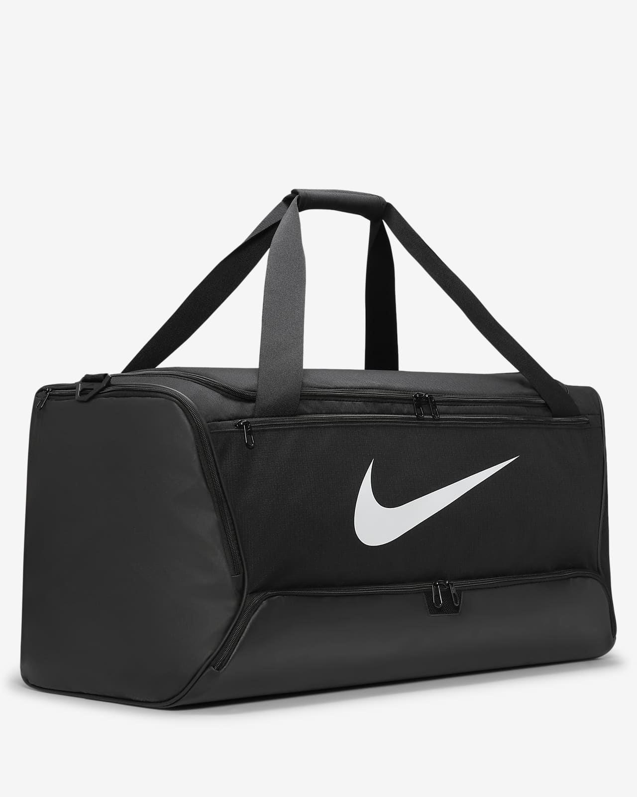 Nike Brasilia 9.5 Duffel 41L Bag Grey