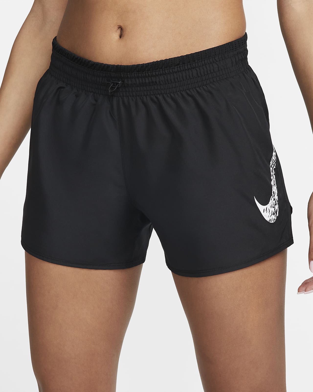 nike swoosh run short