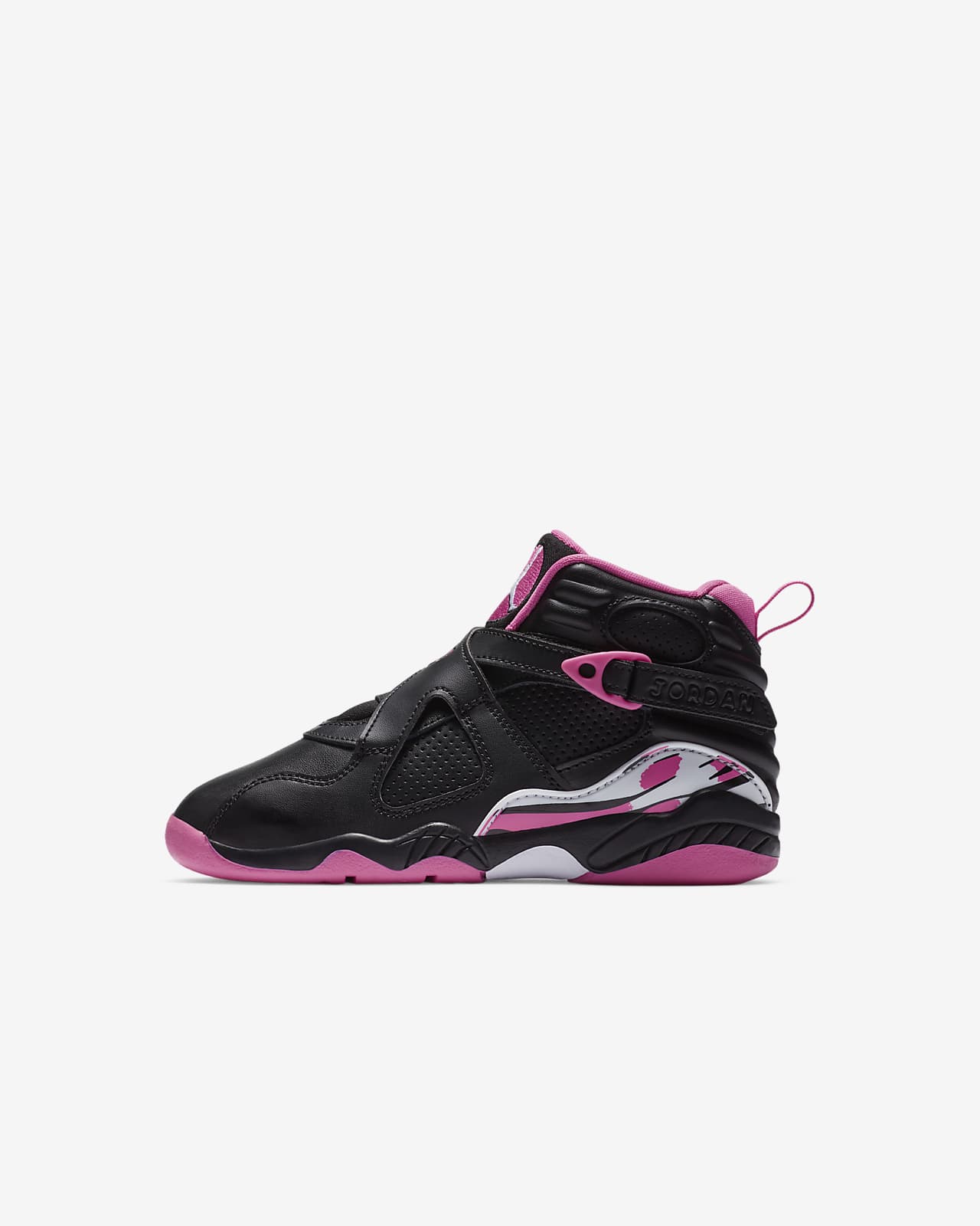 Calzado para niña en edad preescolar (10.5c - 3y) Air Jordan Retro 8.  Nike.com